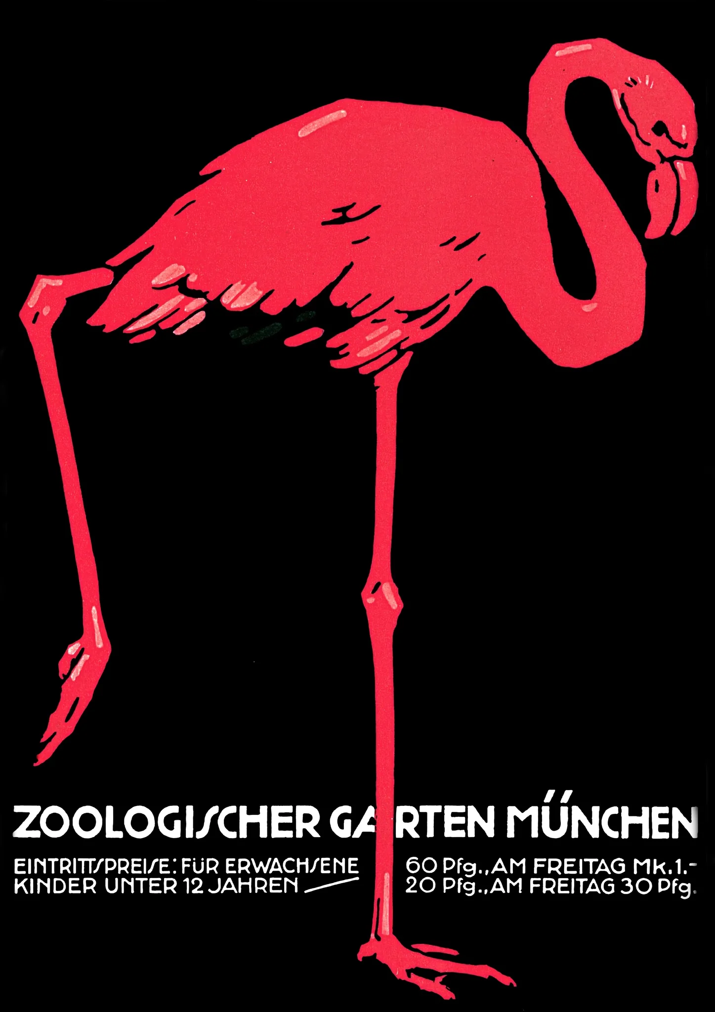 1912 Pink Flamingo, Munich