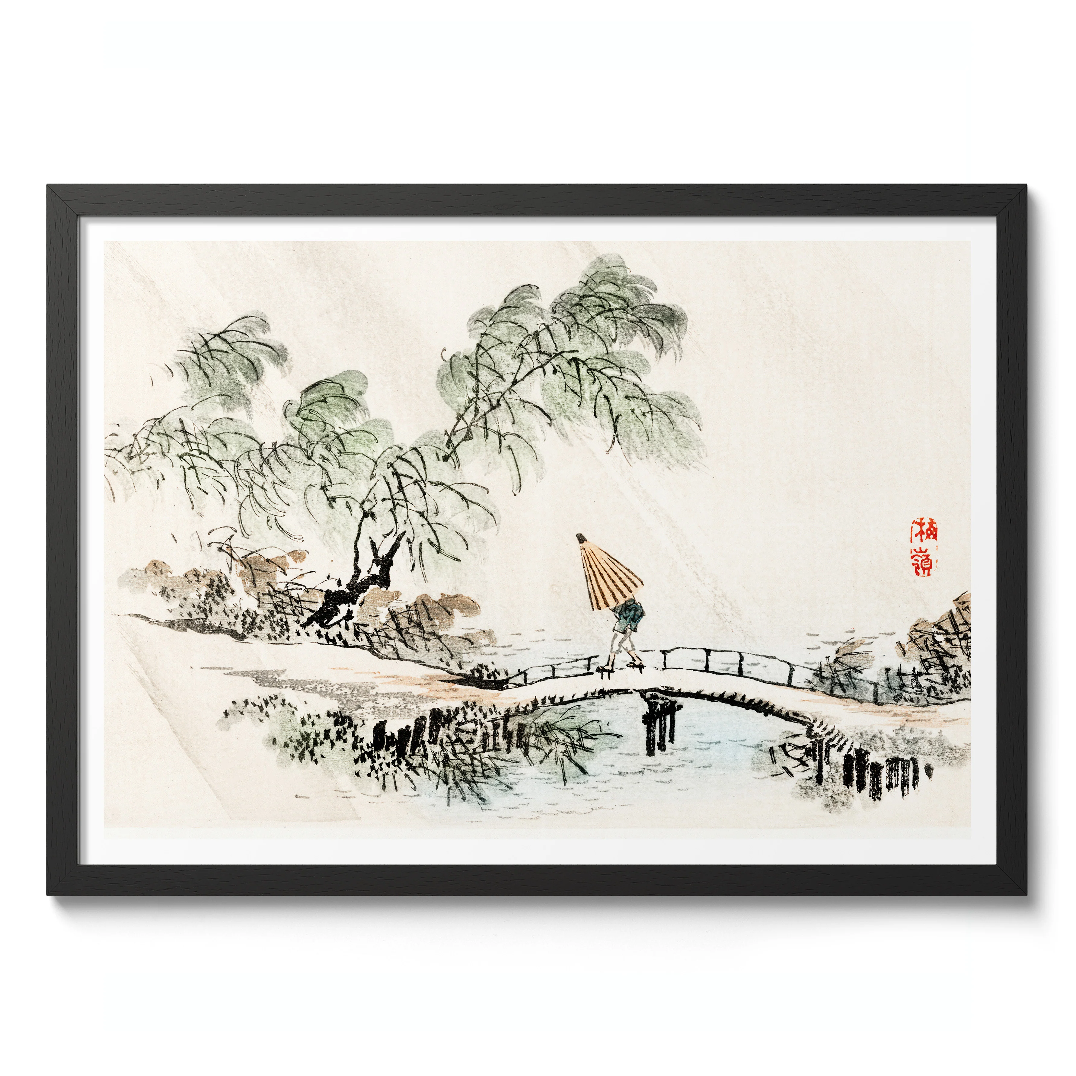 A Man Crossing the Bridge - Image 2