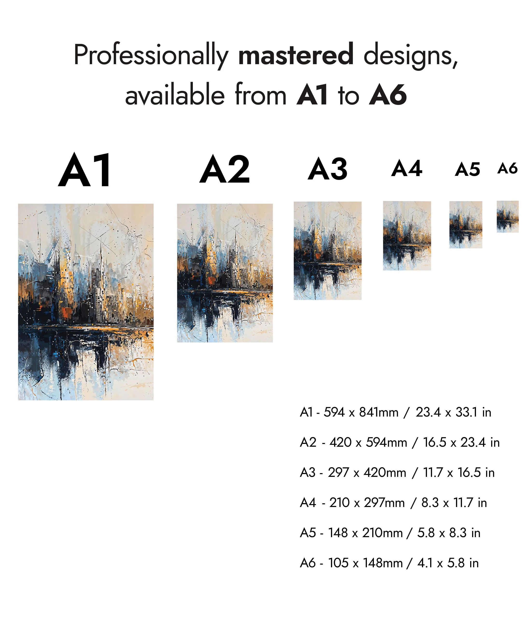 Abstract Cityscape I - Image 8