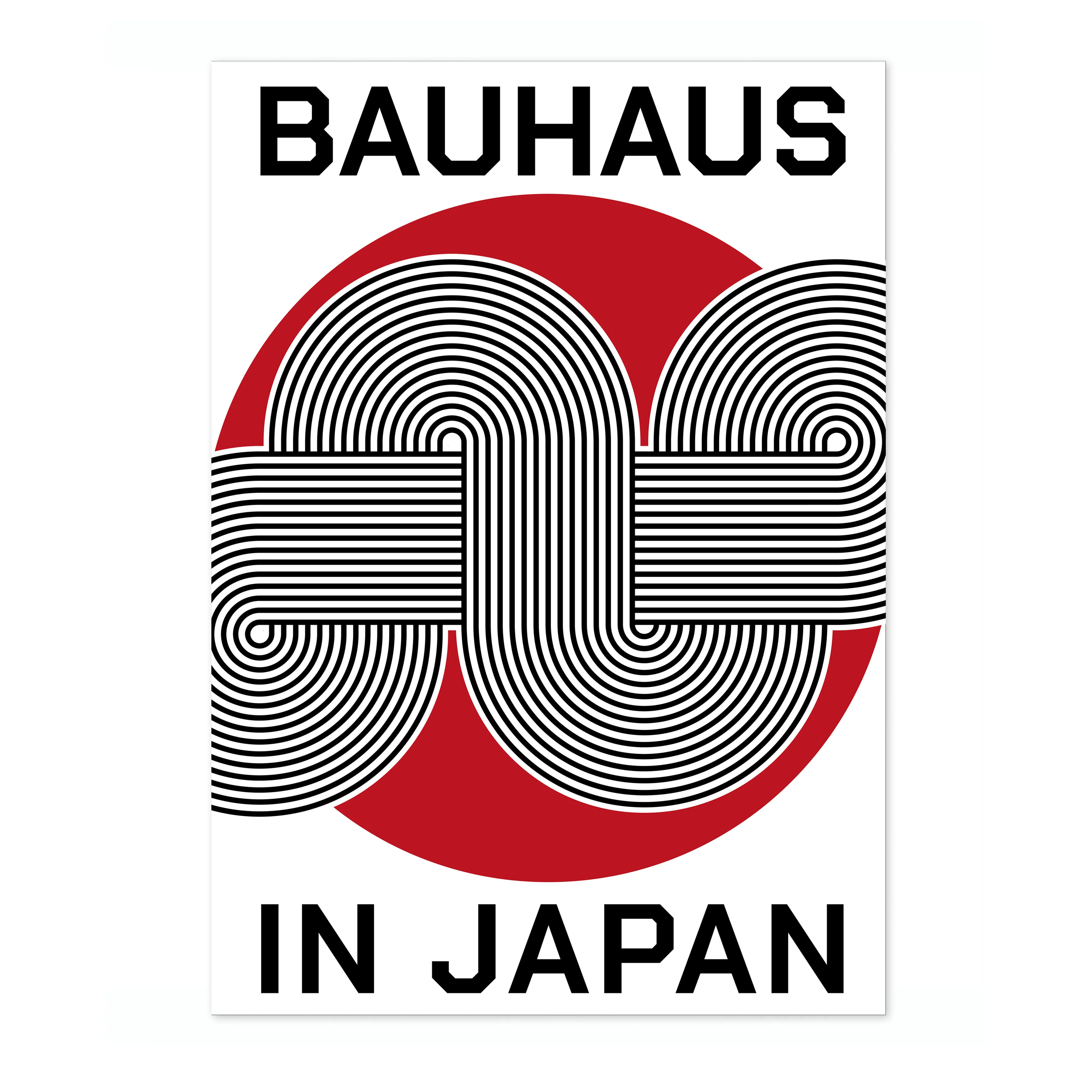 Bauhaus in Japan, Black Swirls - Image 4