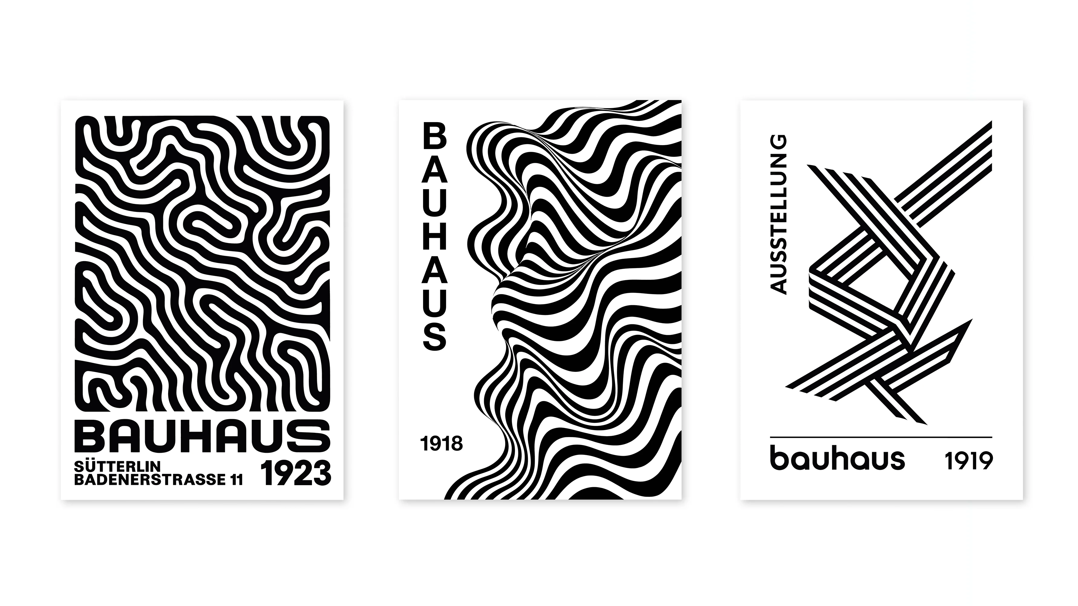 Black and White Bauhaus Lines - Image 3