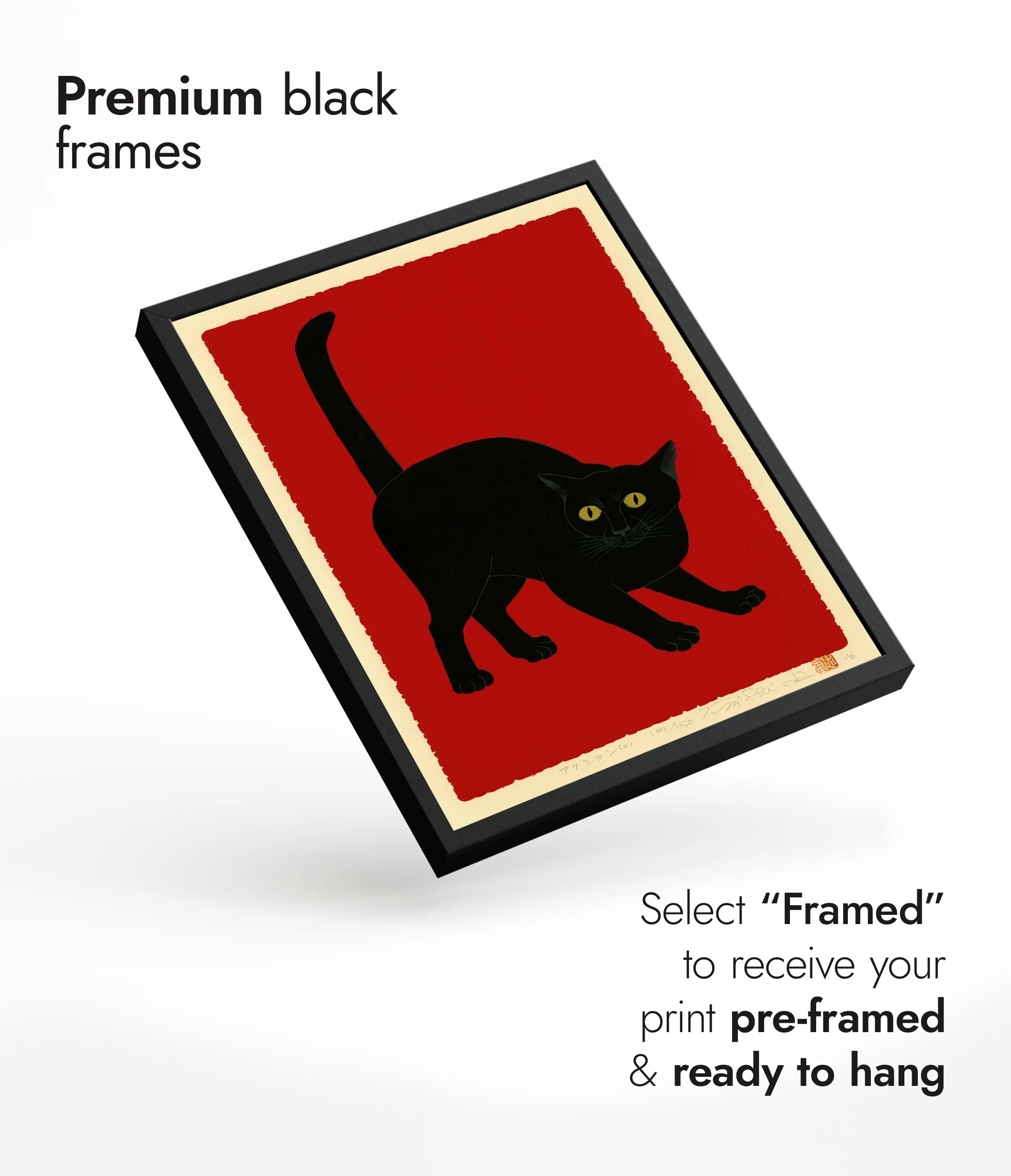 Black Cat on Red - Image 7