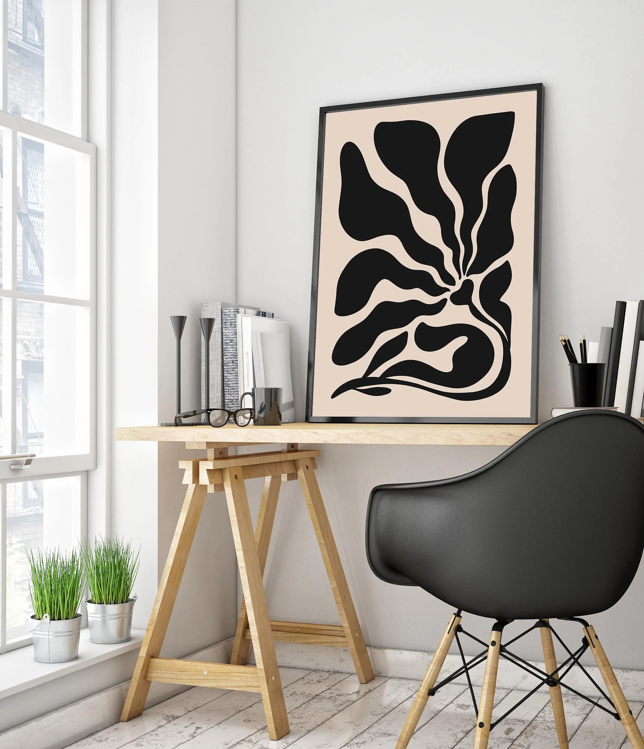 Blooming Black Flower - Image 5