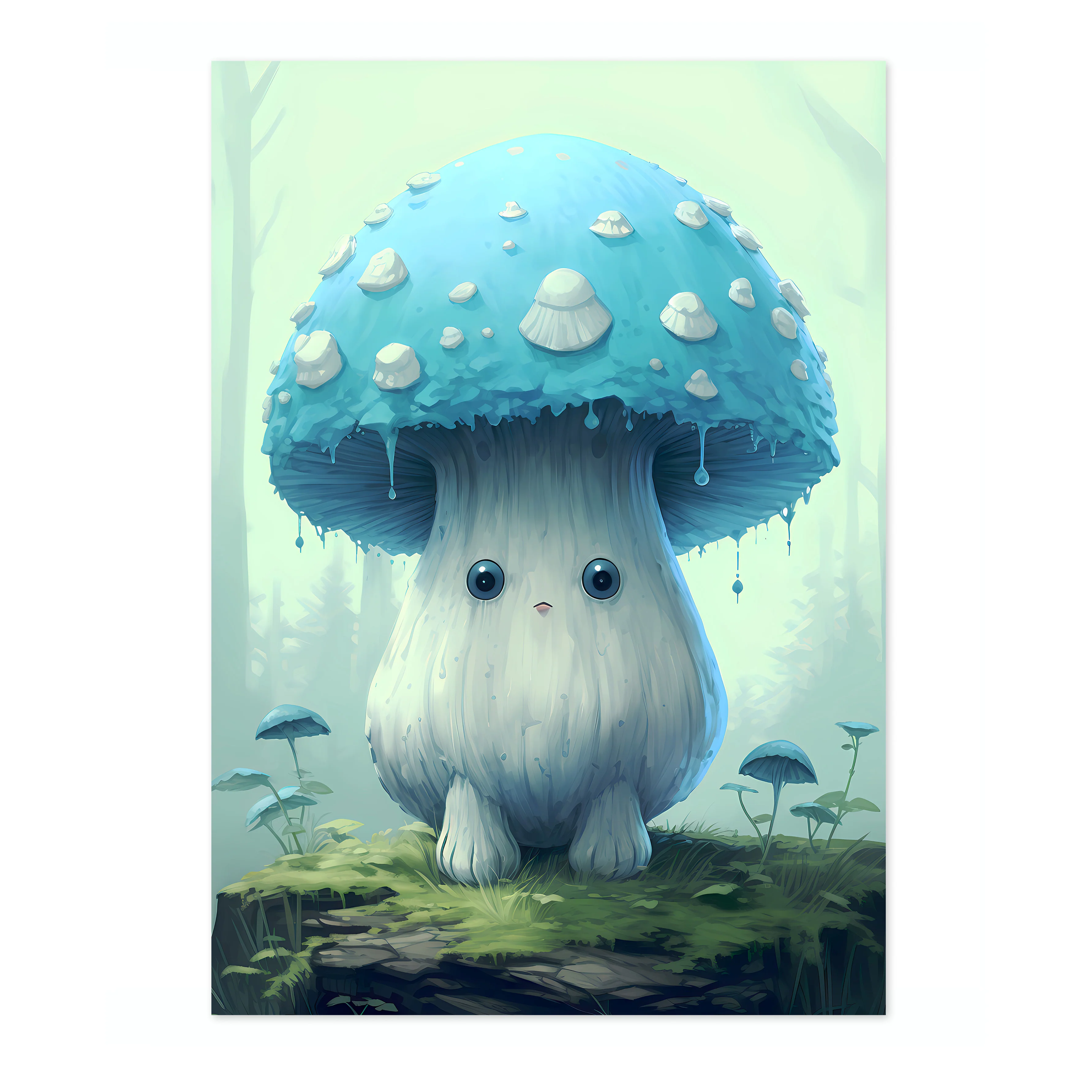 Blue Mushroom - Image 4