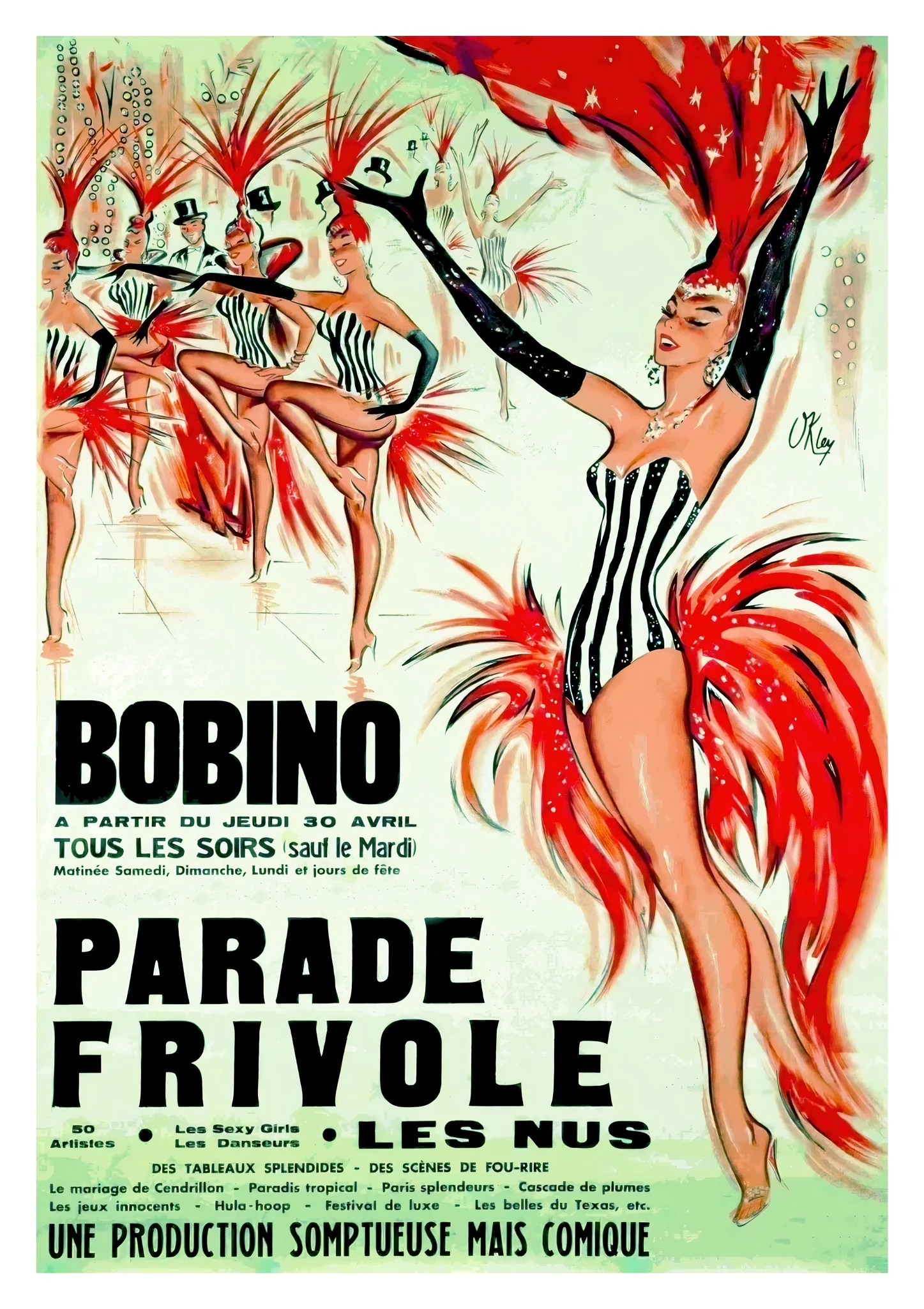 Bobino, Parade Frivole