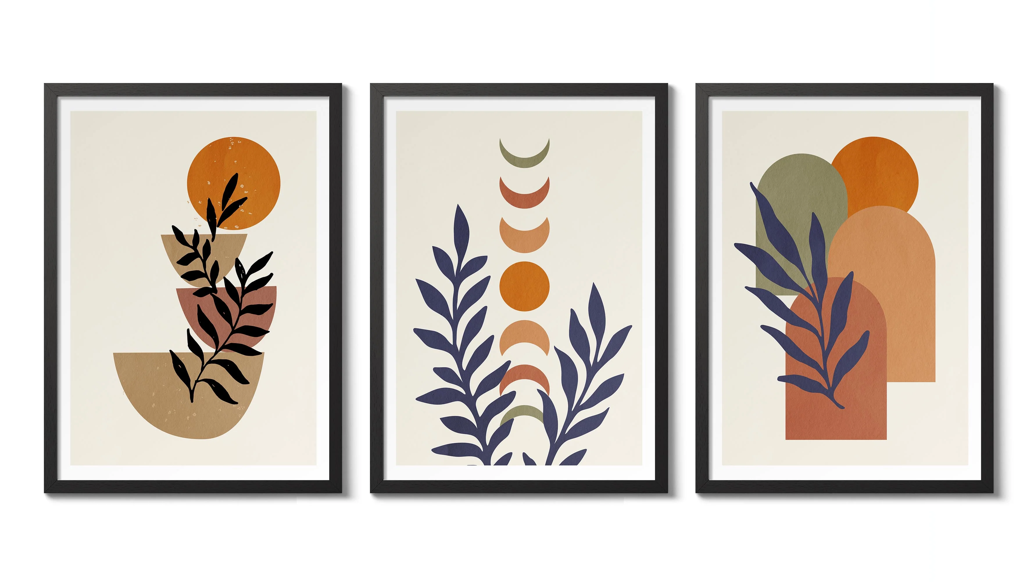 Boho Olive Branches