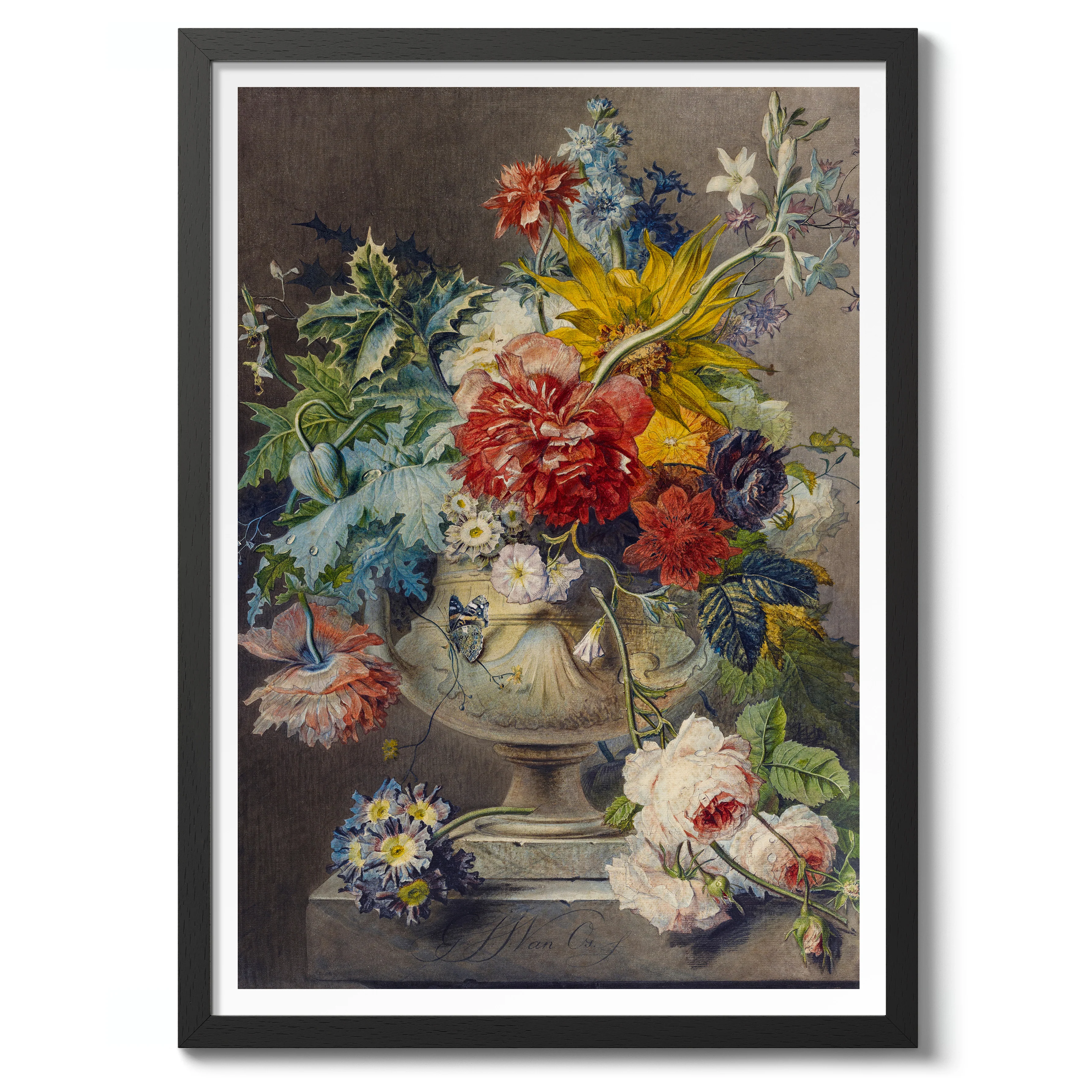 Bouquet of Flowers in a Vase - Image 2