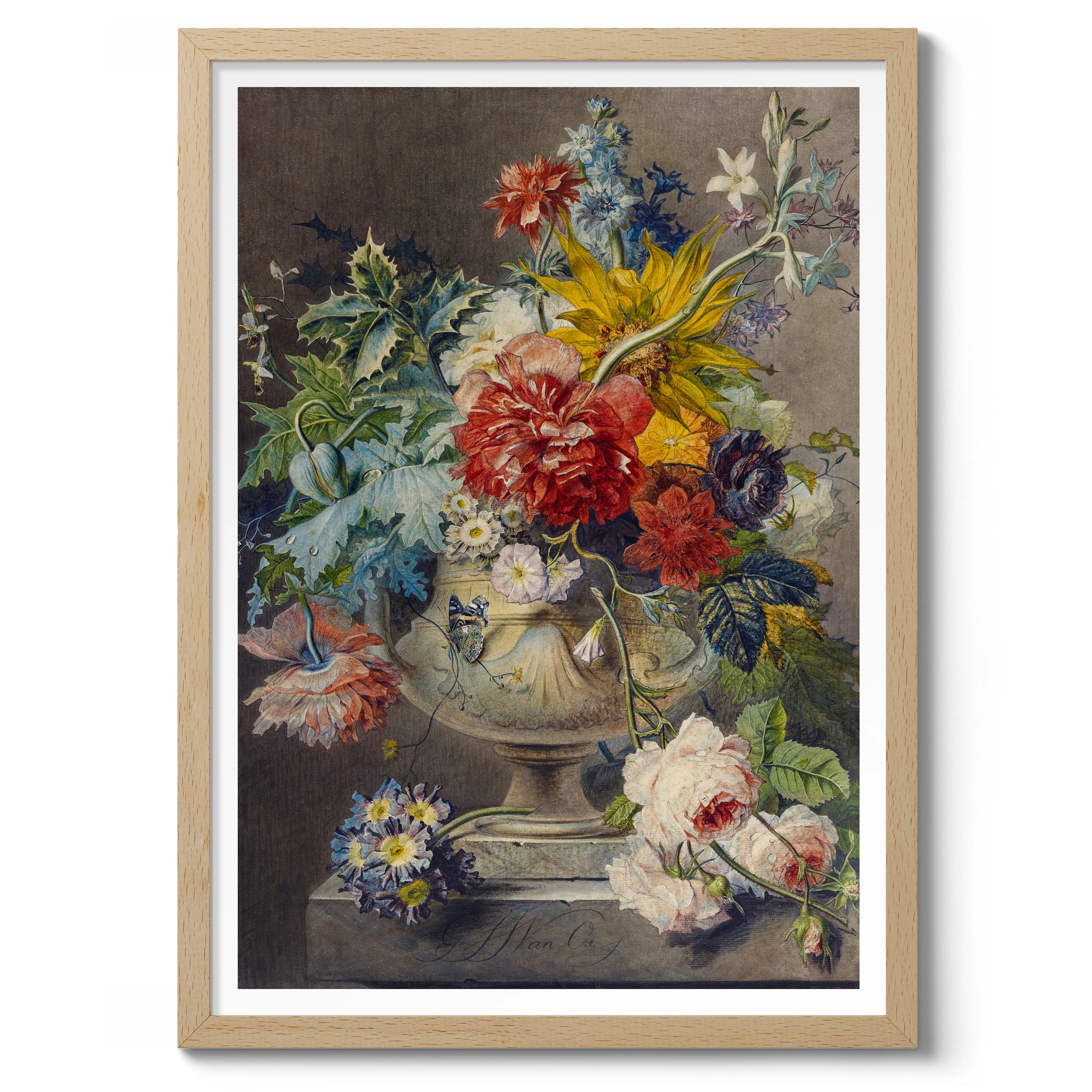 Bouquet of Flowers in a Vase - Image 3