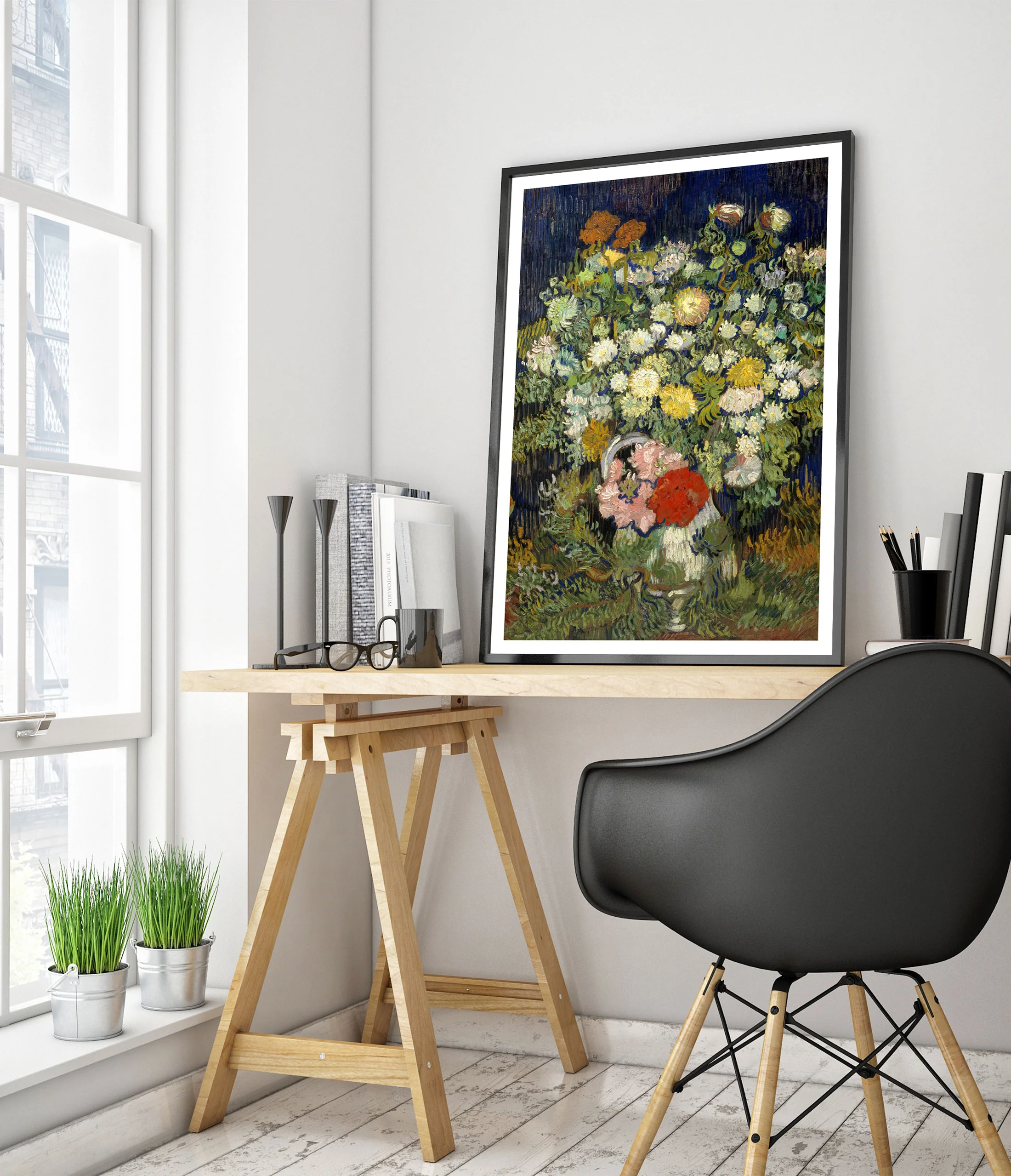 Bouquet of Flowers in a Vase - Image 5