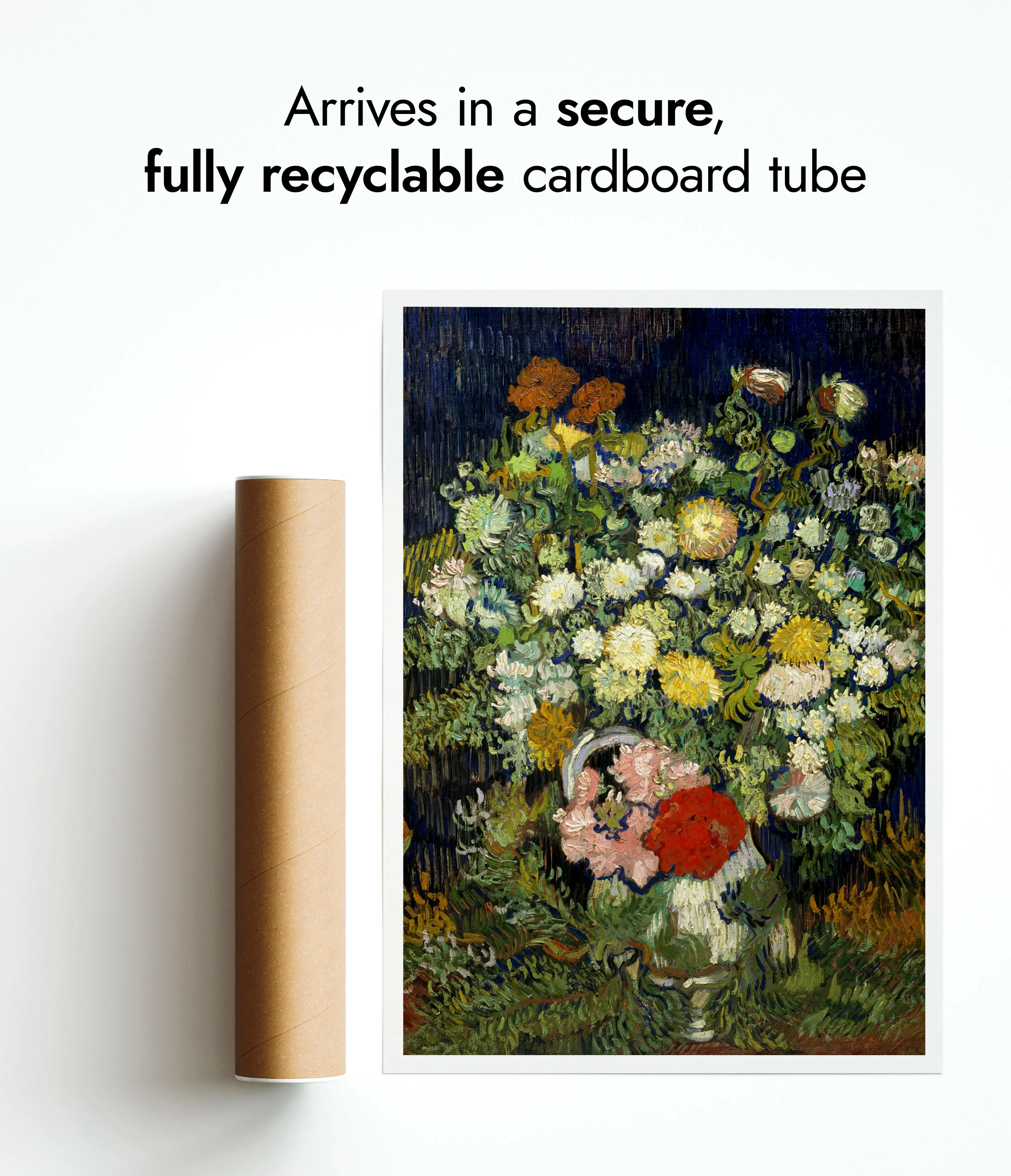 Bouquet of Flowers in a Vase - Image 9