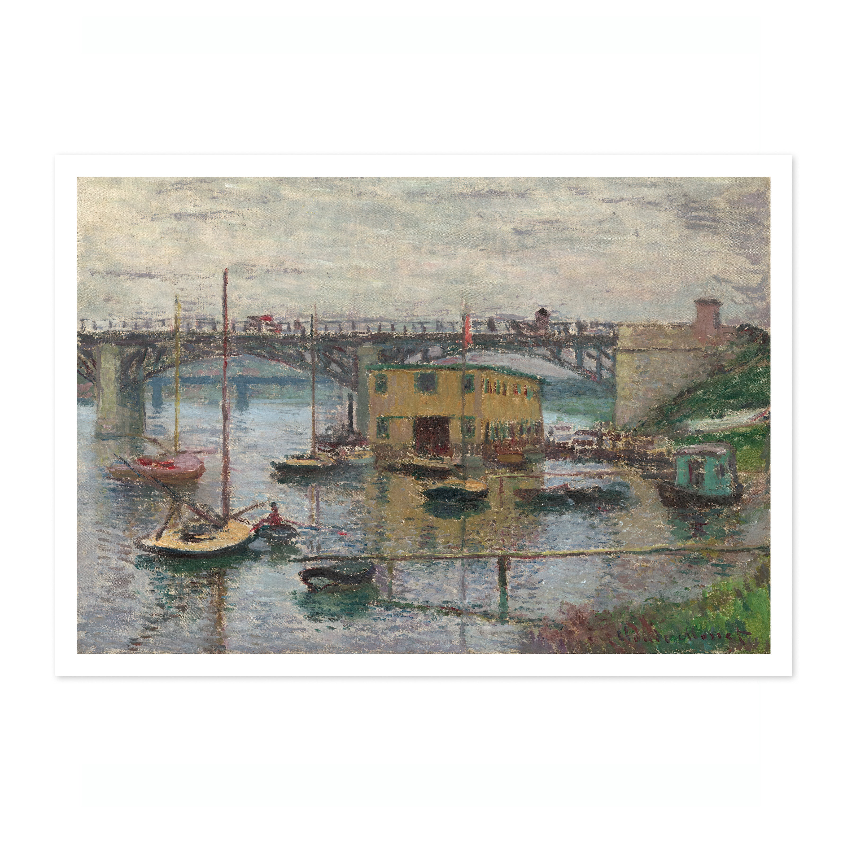 Bridge at Argenteuil on a Grey Day - Image 4