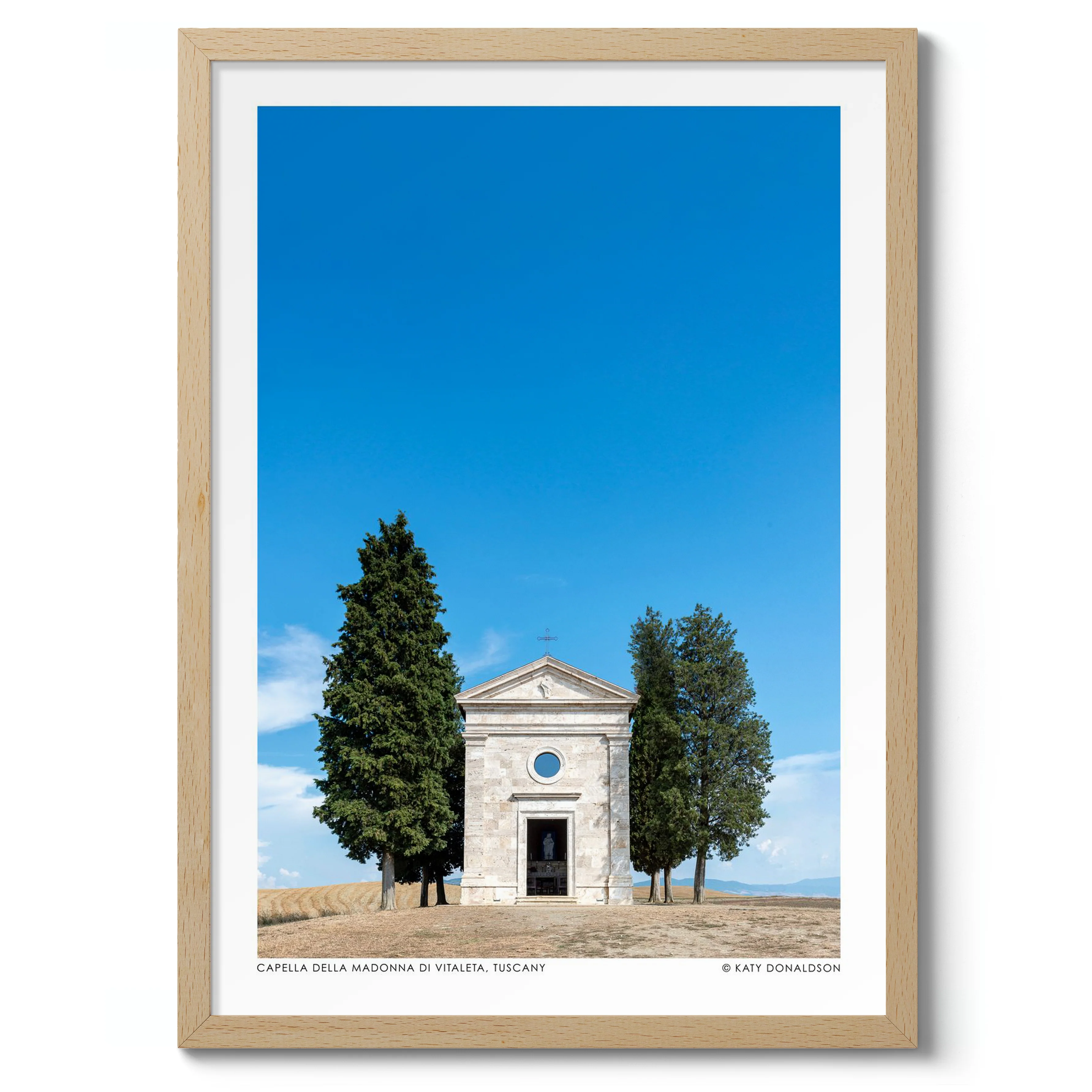 Capella Della Madonna Di Vitaleta, Tuscany Portrait - Image 3