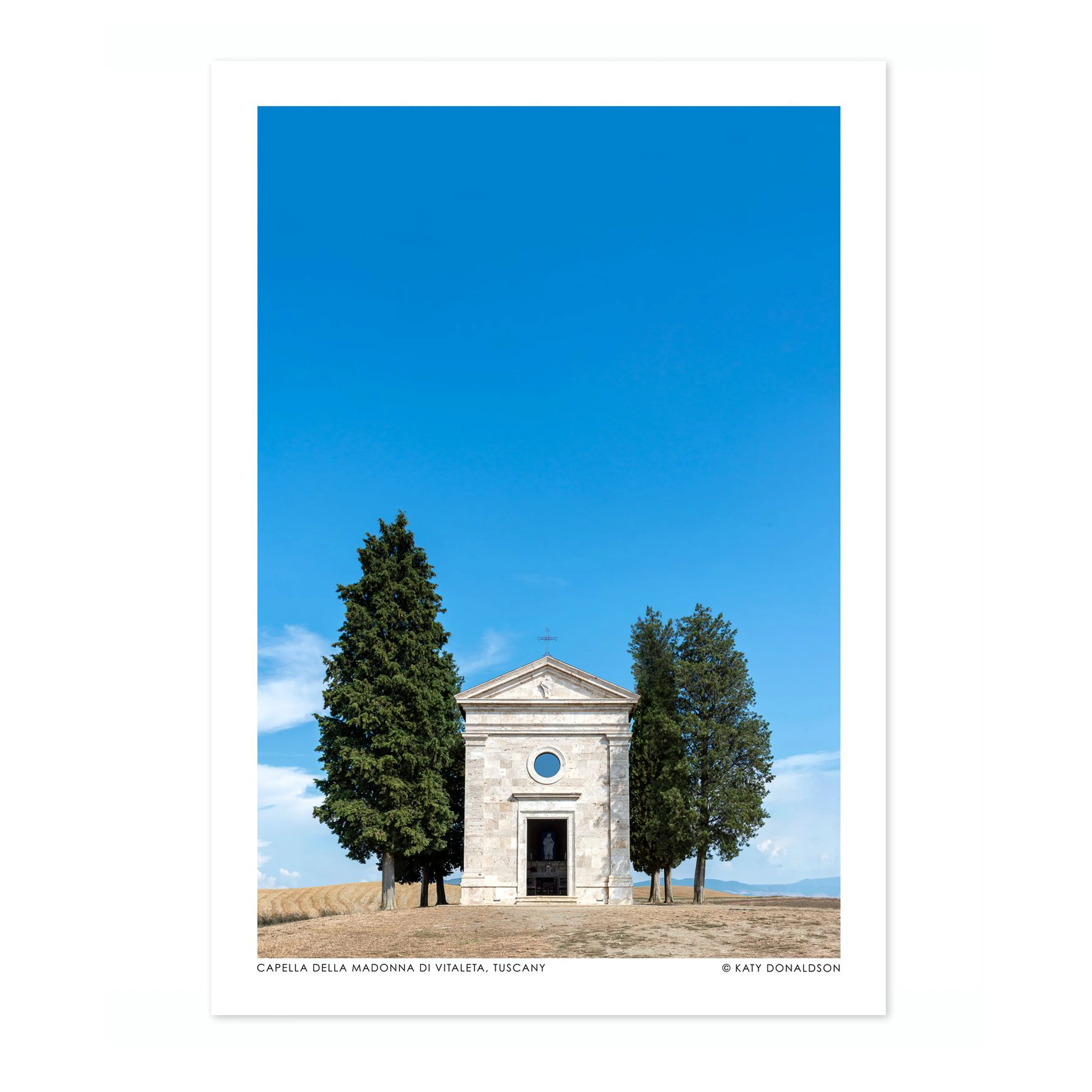 Capella Della Madonna Di Vitaleta, Tuscany Portrait - Image 4