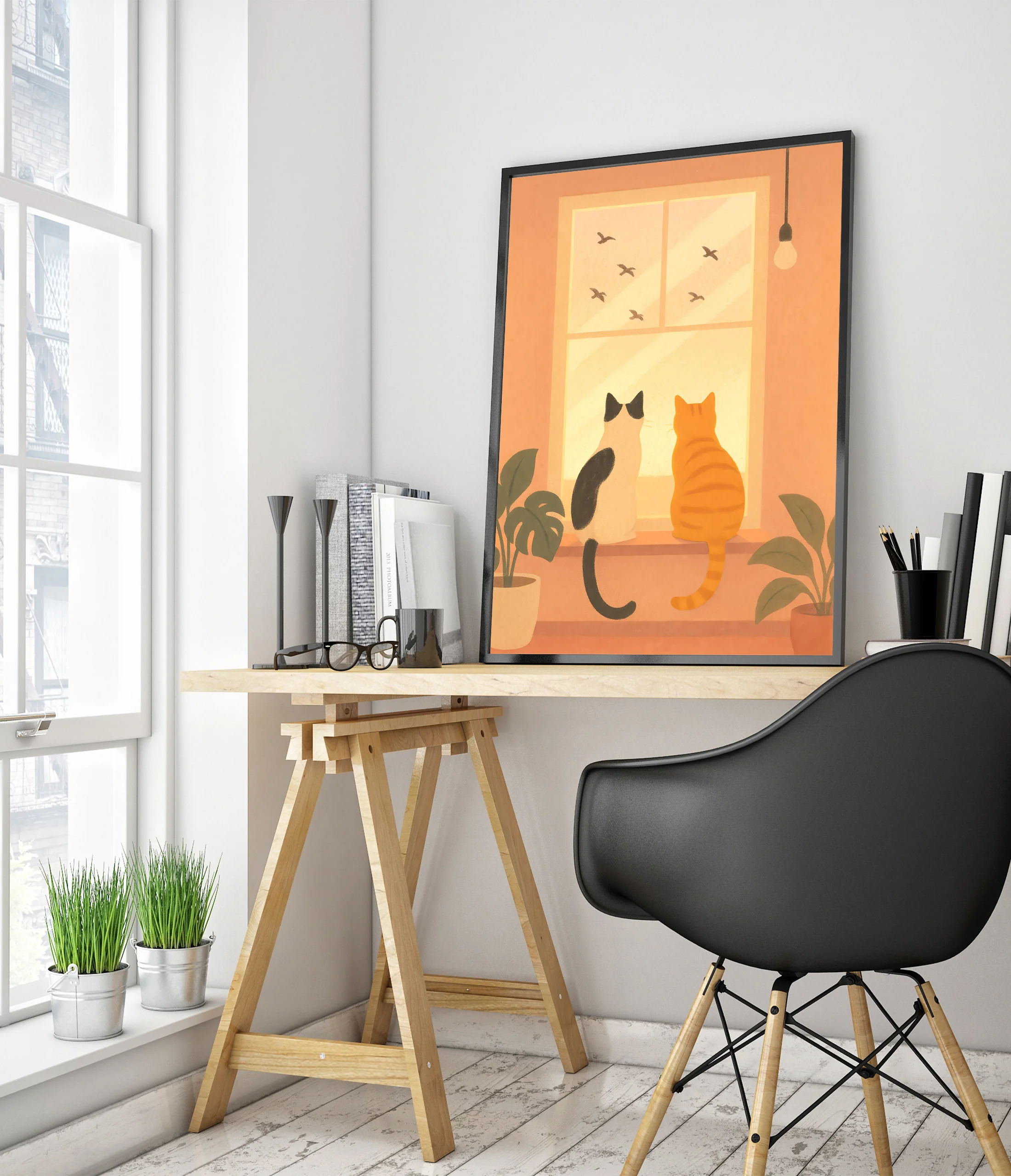 Cats Windowsill - Image 5