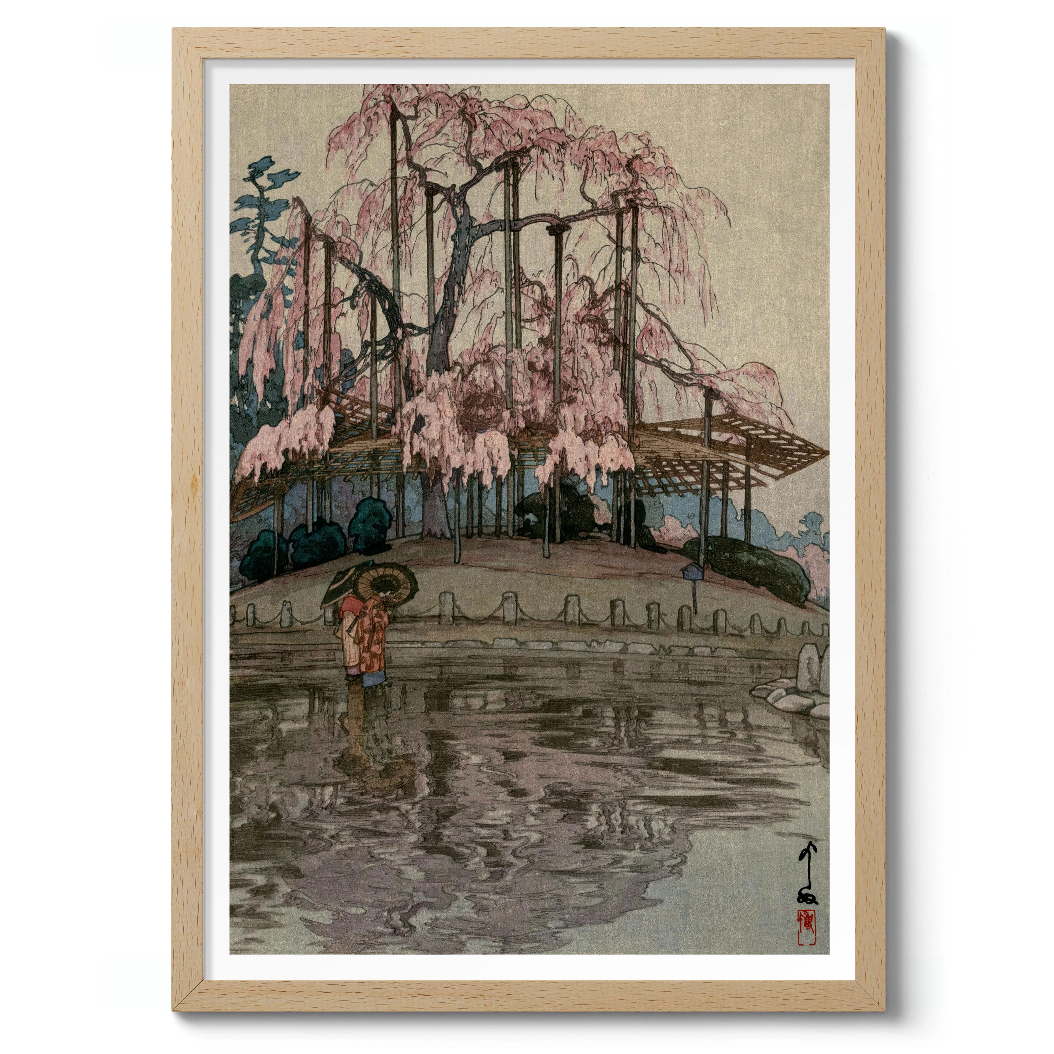 Cherry Blossoms, Spring Rain - Image 3