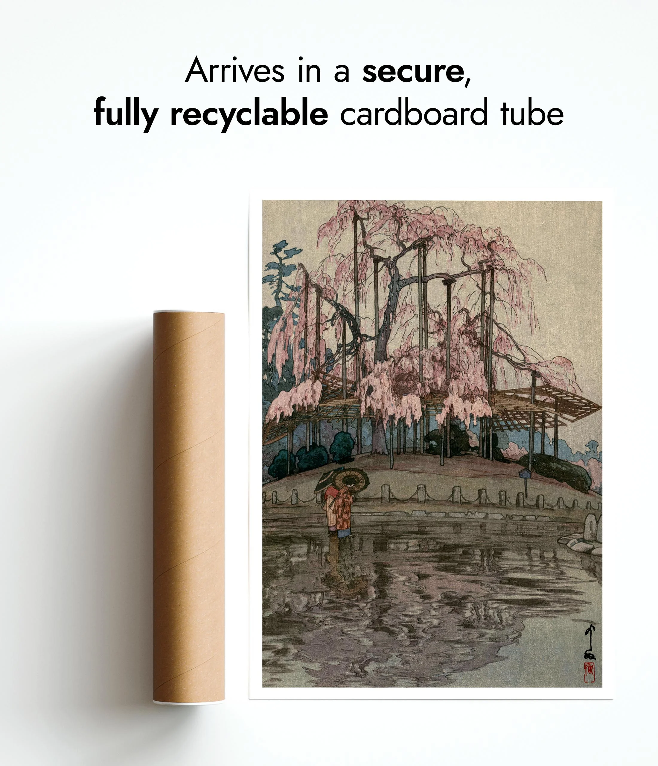 Cherry Blossoms, Spring Rain - Image 9