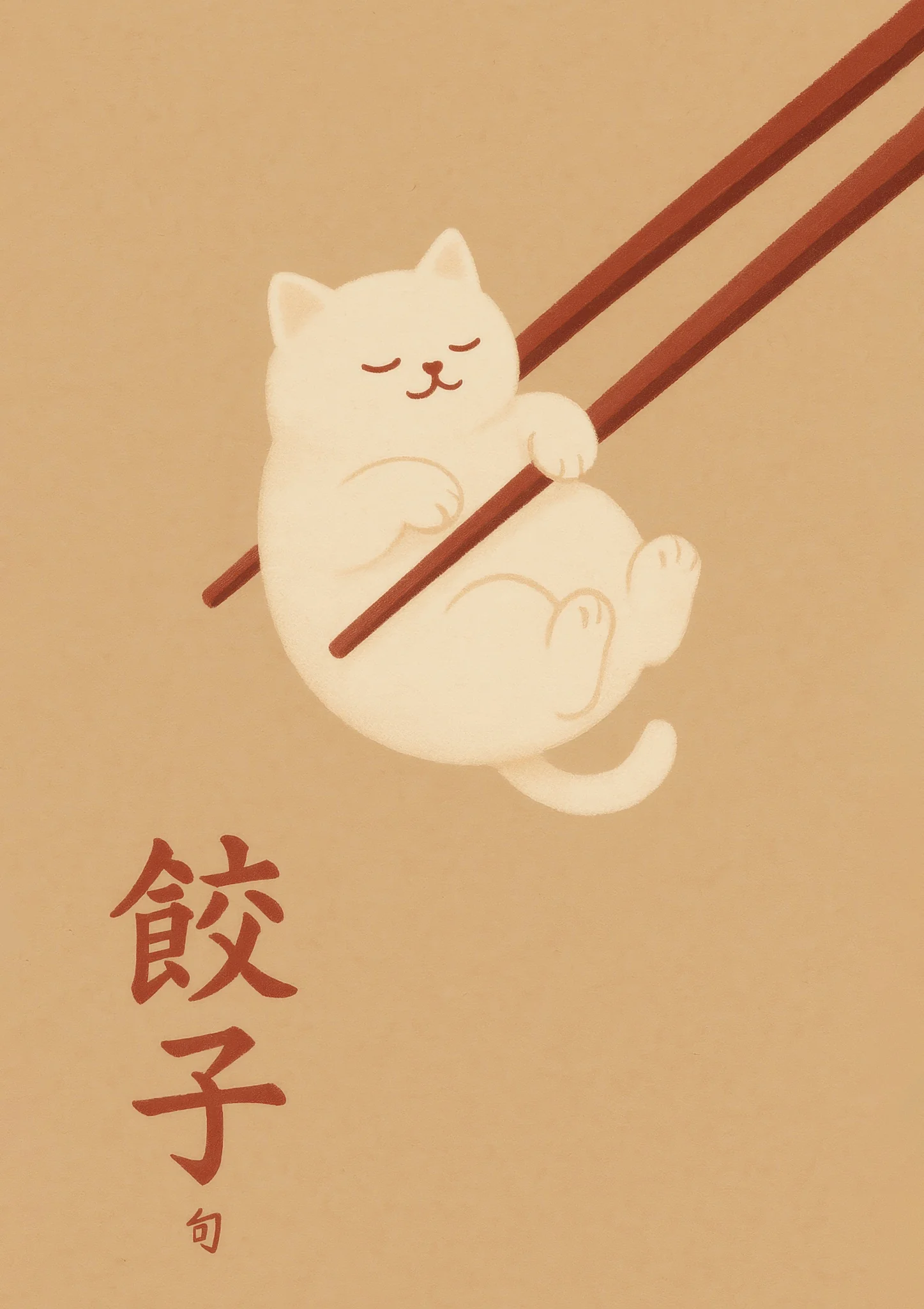Chopstick Cat