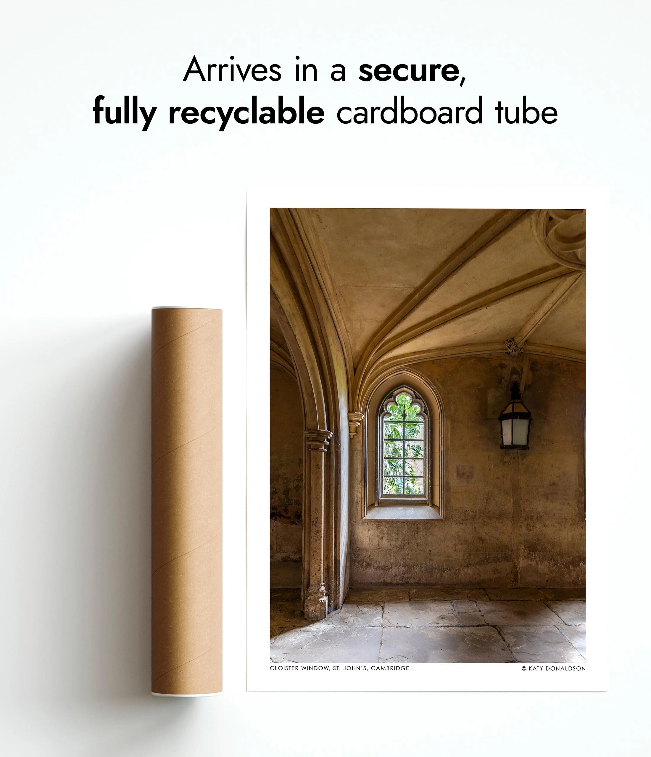 Cloister Window, St. John's, Cambridge - Image 9