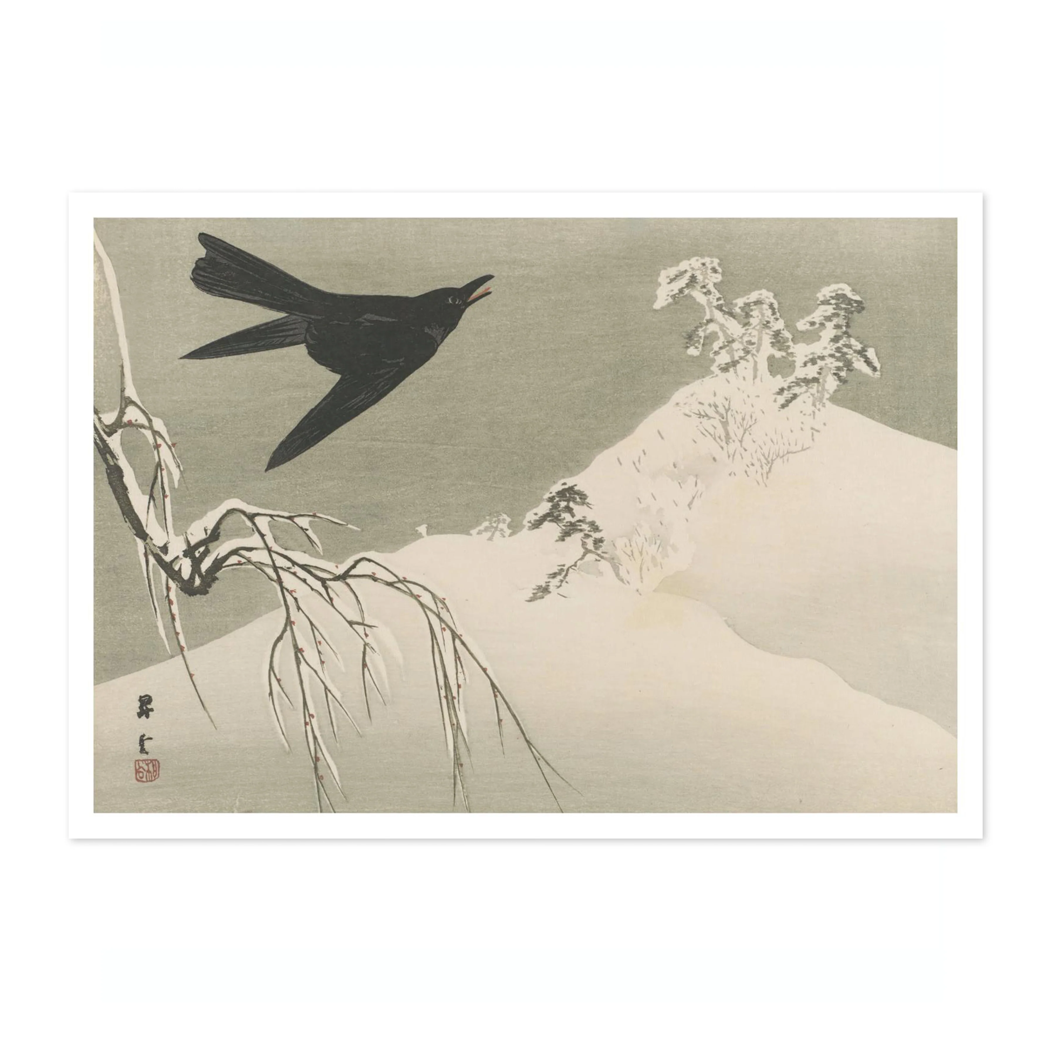 Crows in Snow - Image 4