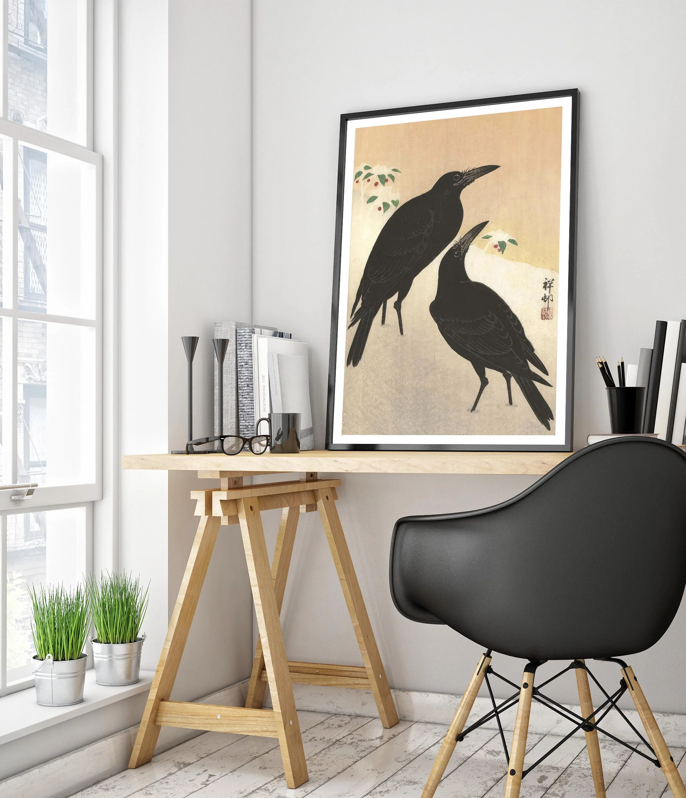Crows in Snow - Image 5