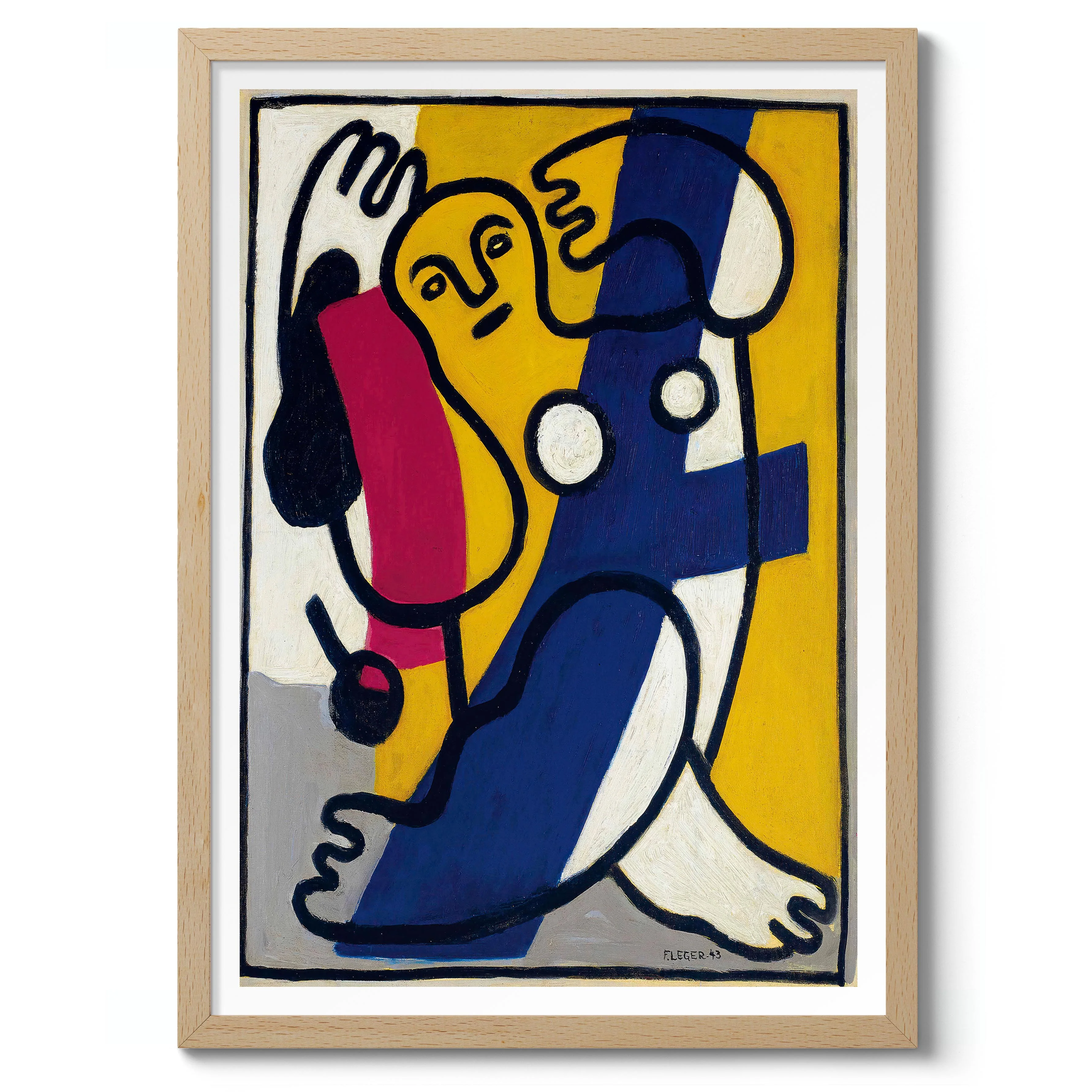 Dancer in Yellow & Blue - Image 3