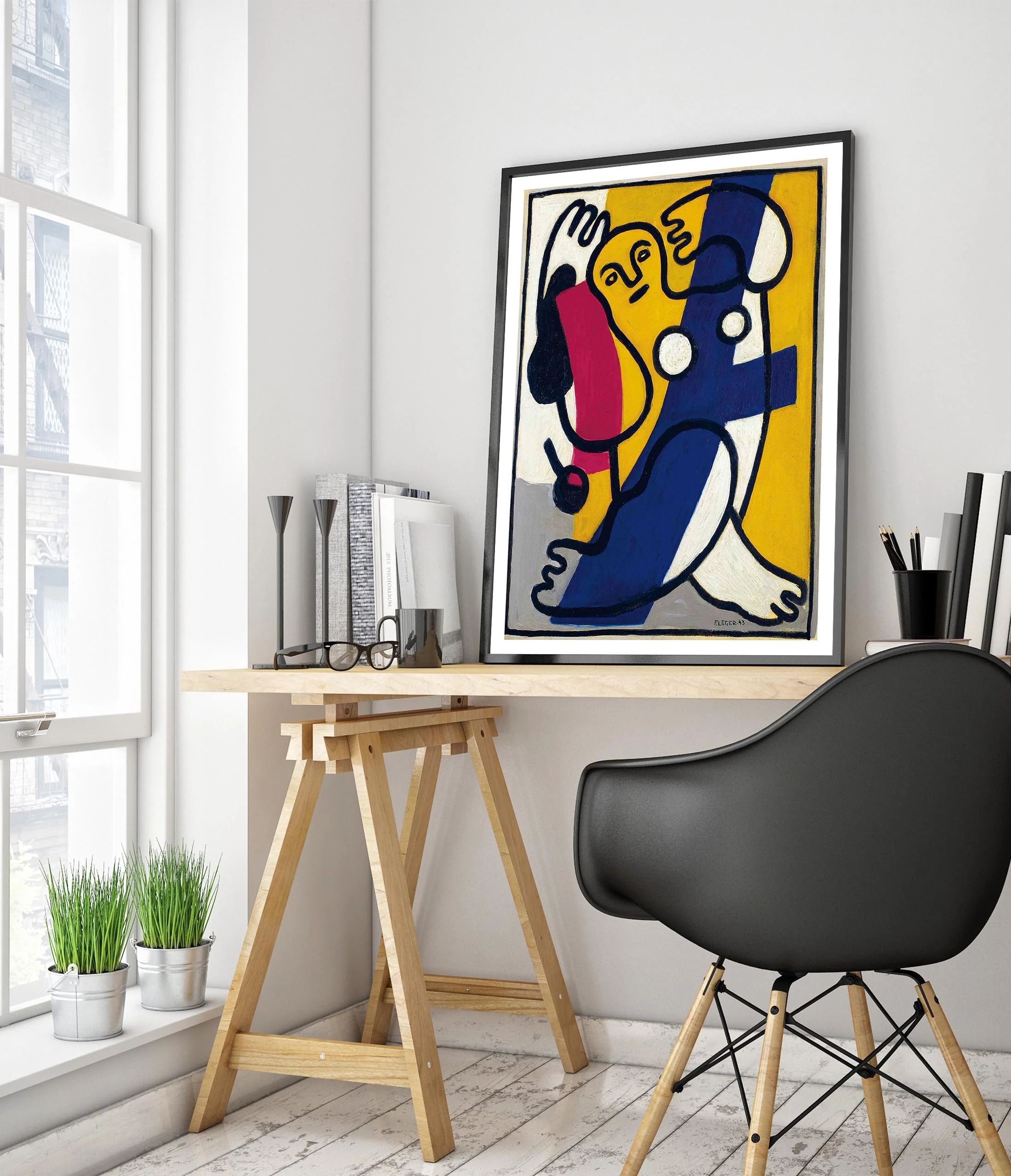 Dancer in Yellow & Blue - Image 5