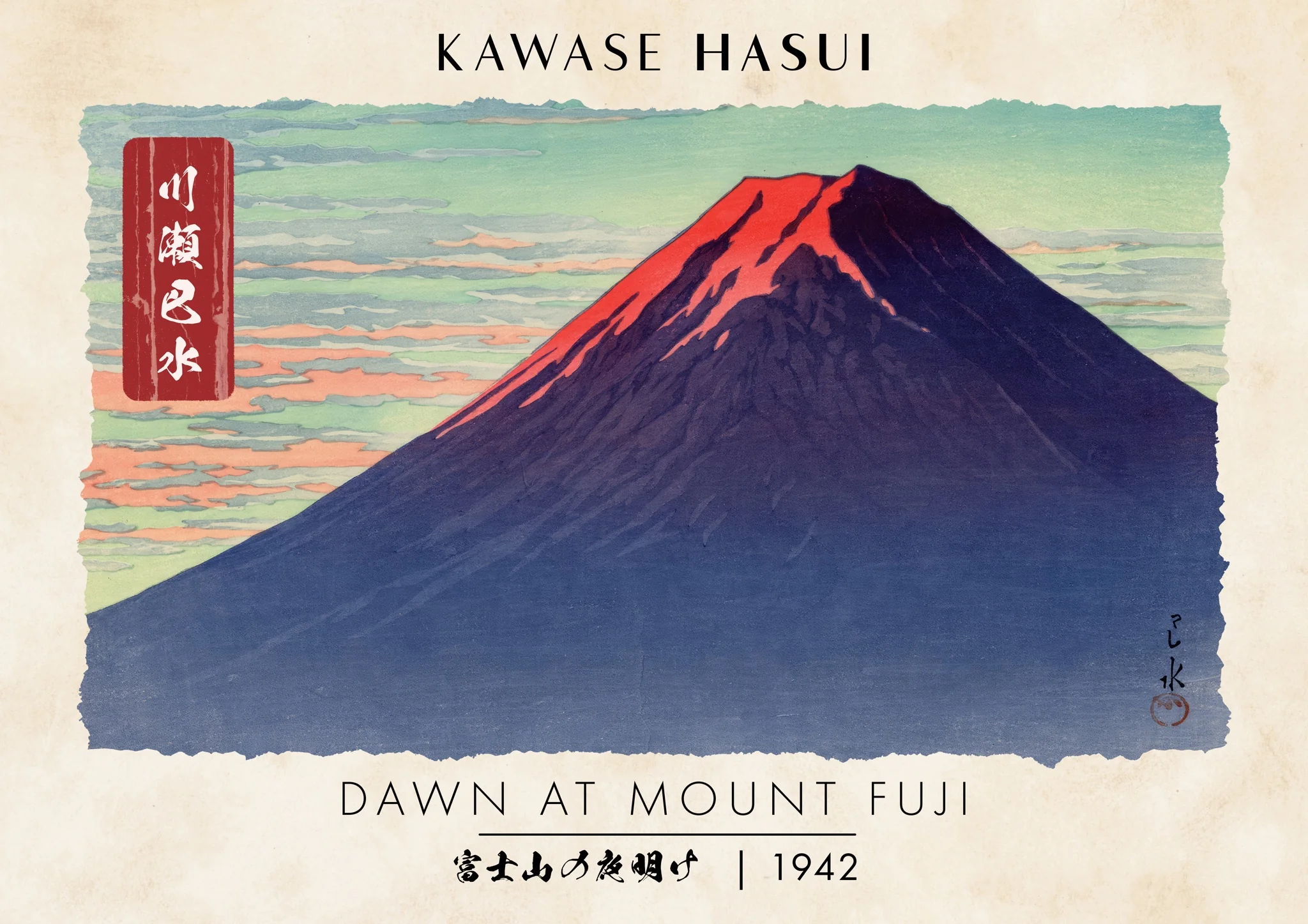 Dawn at Mount Fuji