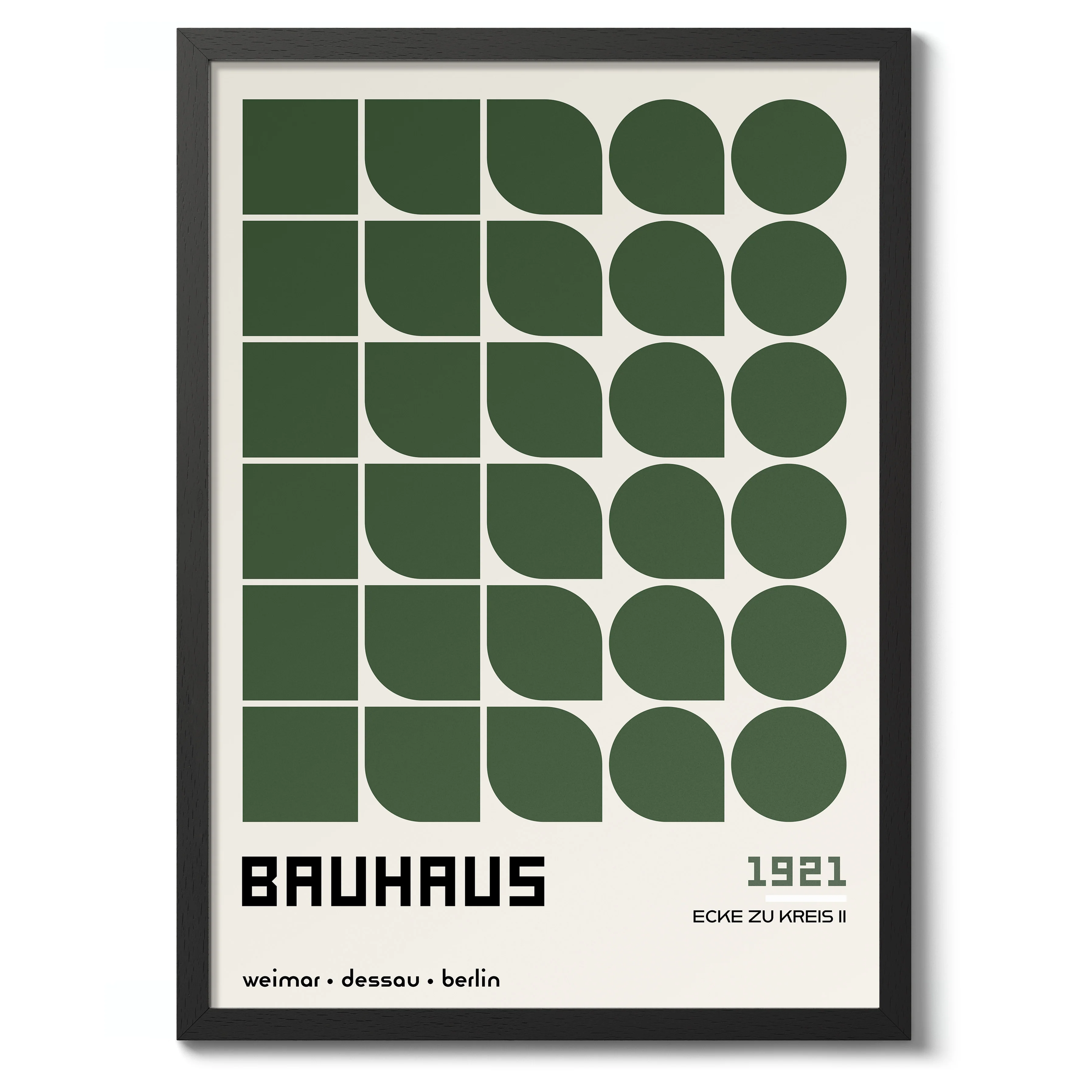Ecke zu Kreis, in Green - Image 2