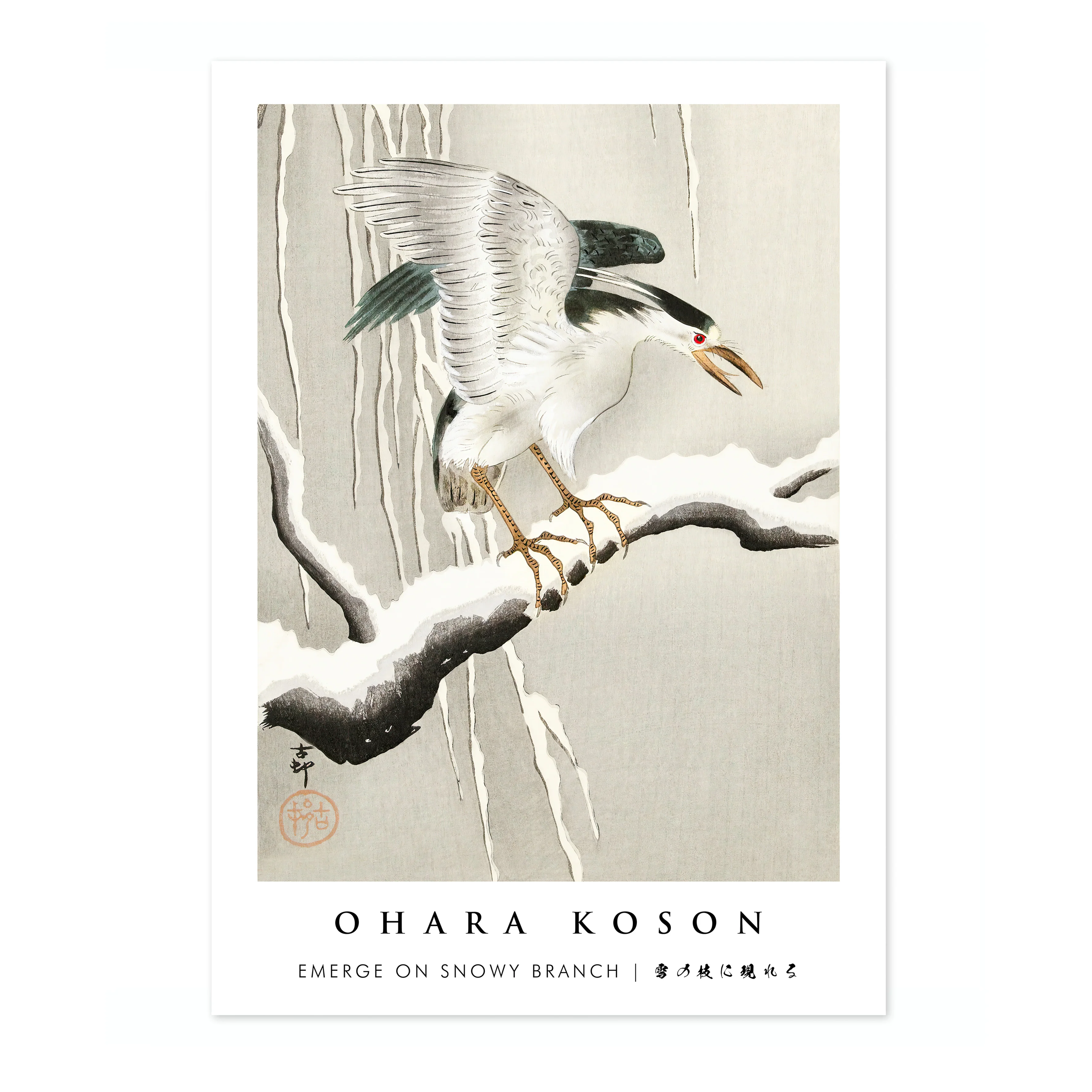 Emerge on Snowy Branch - Image 4