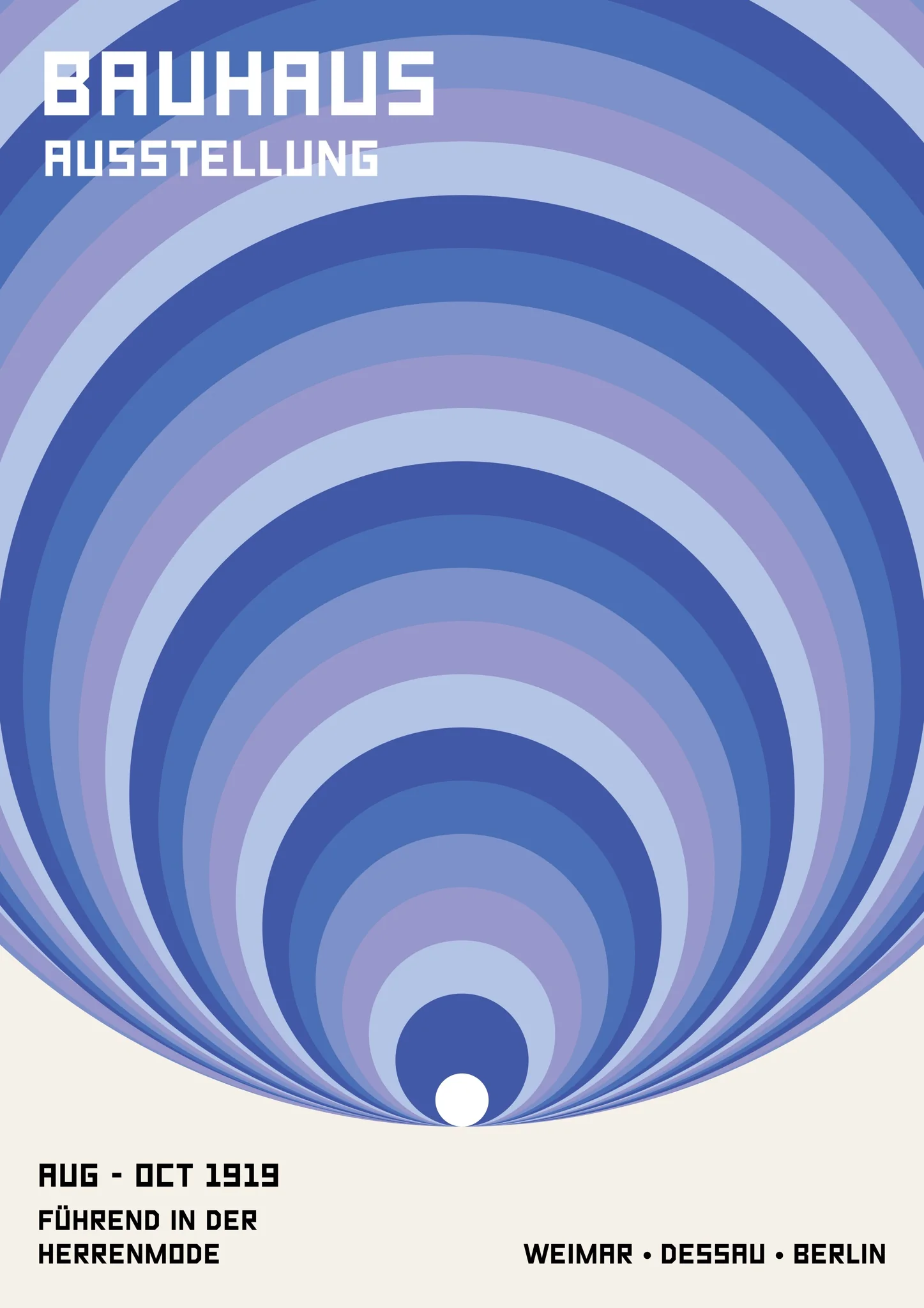 Expanding Circles, Blue
