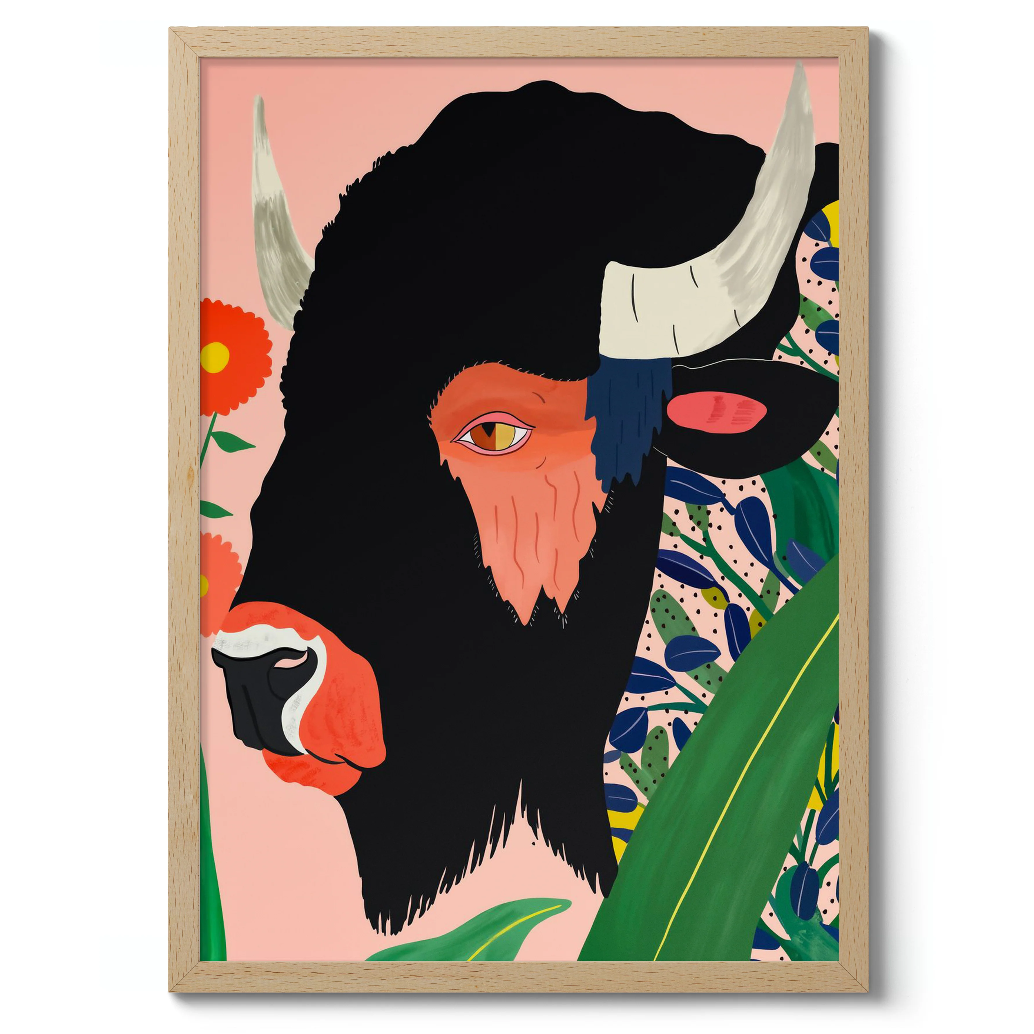 Floral Bison - Image 3