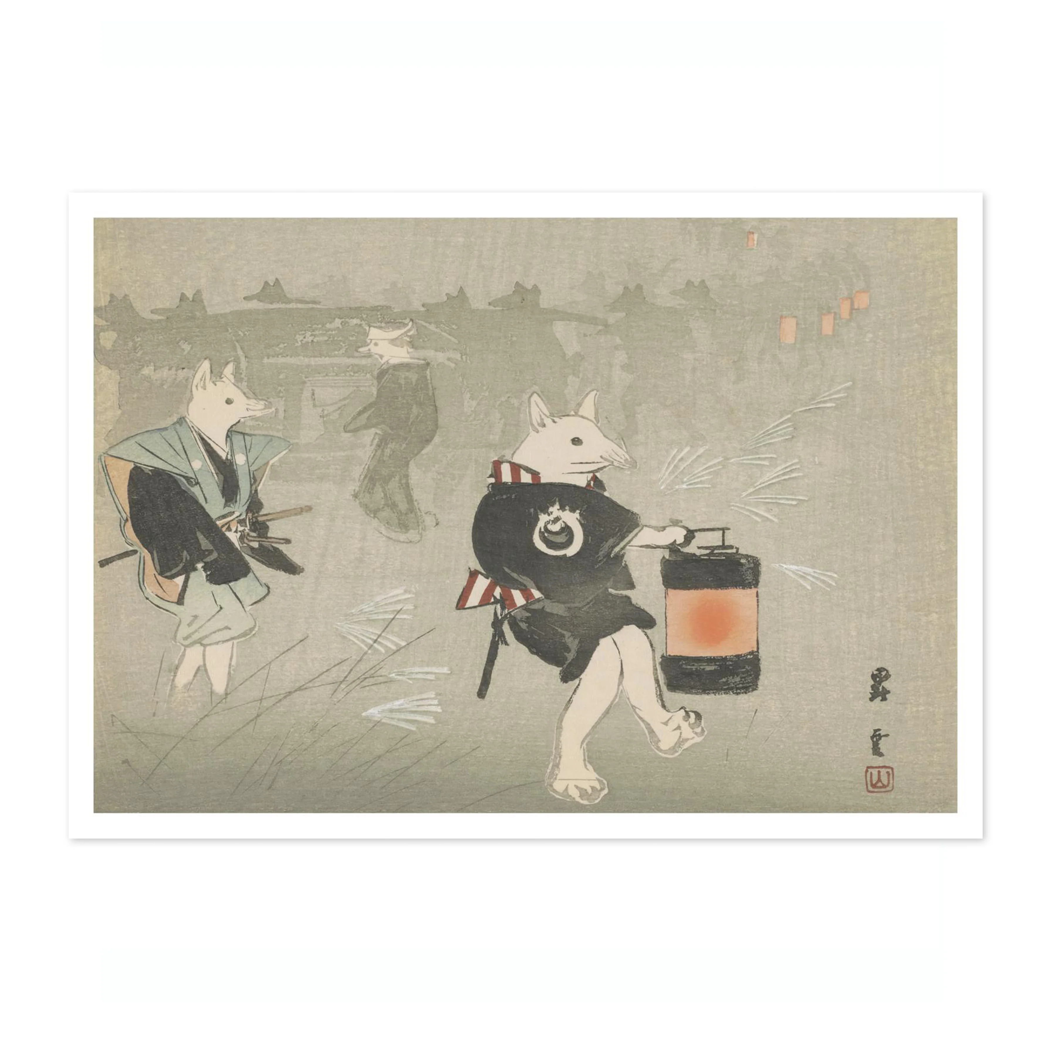 Fox Wedding Procession - Image 4