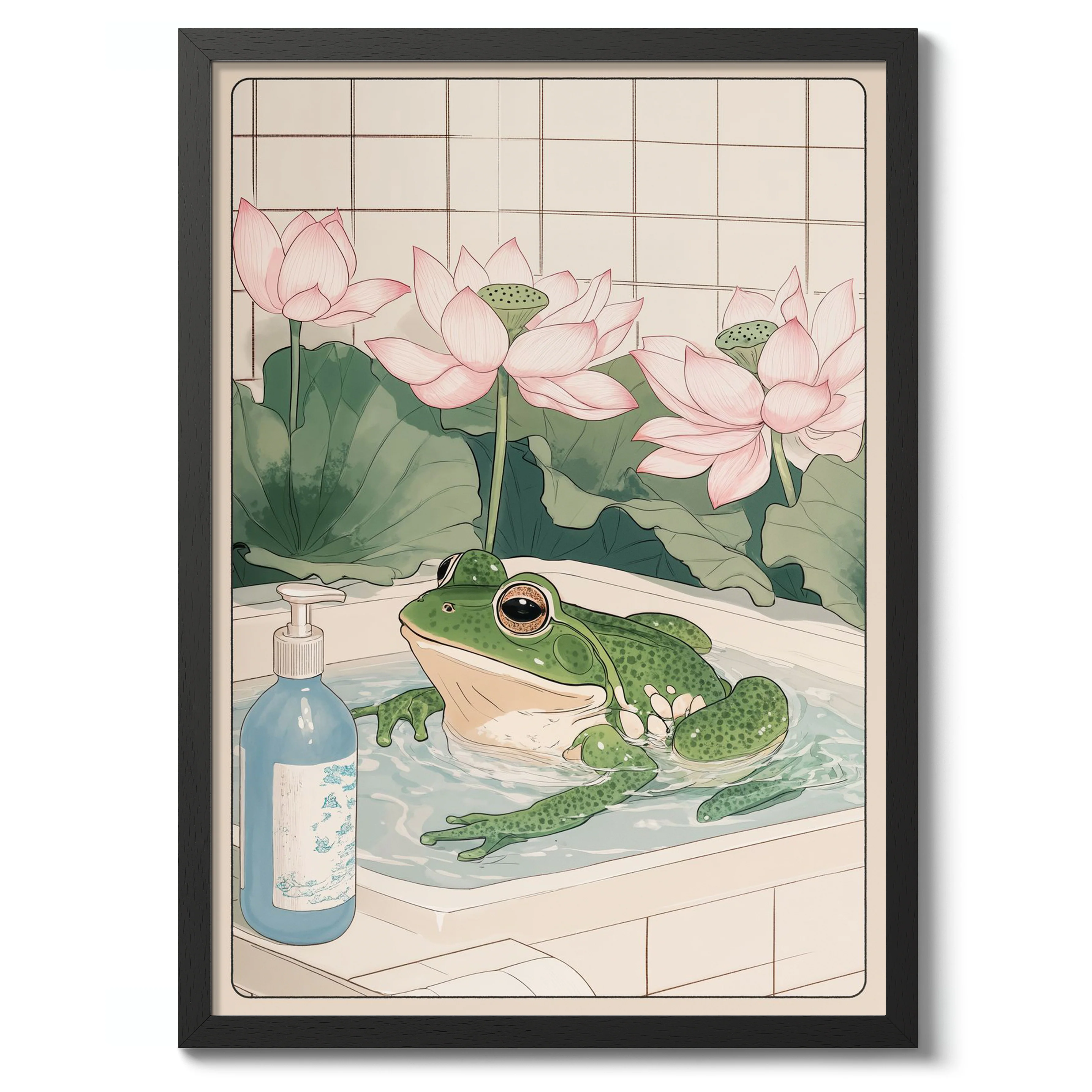 Frog & Lotus Bath - Image 2