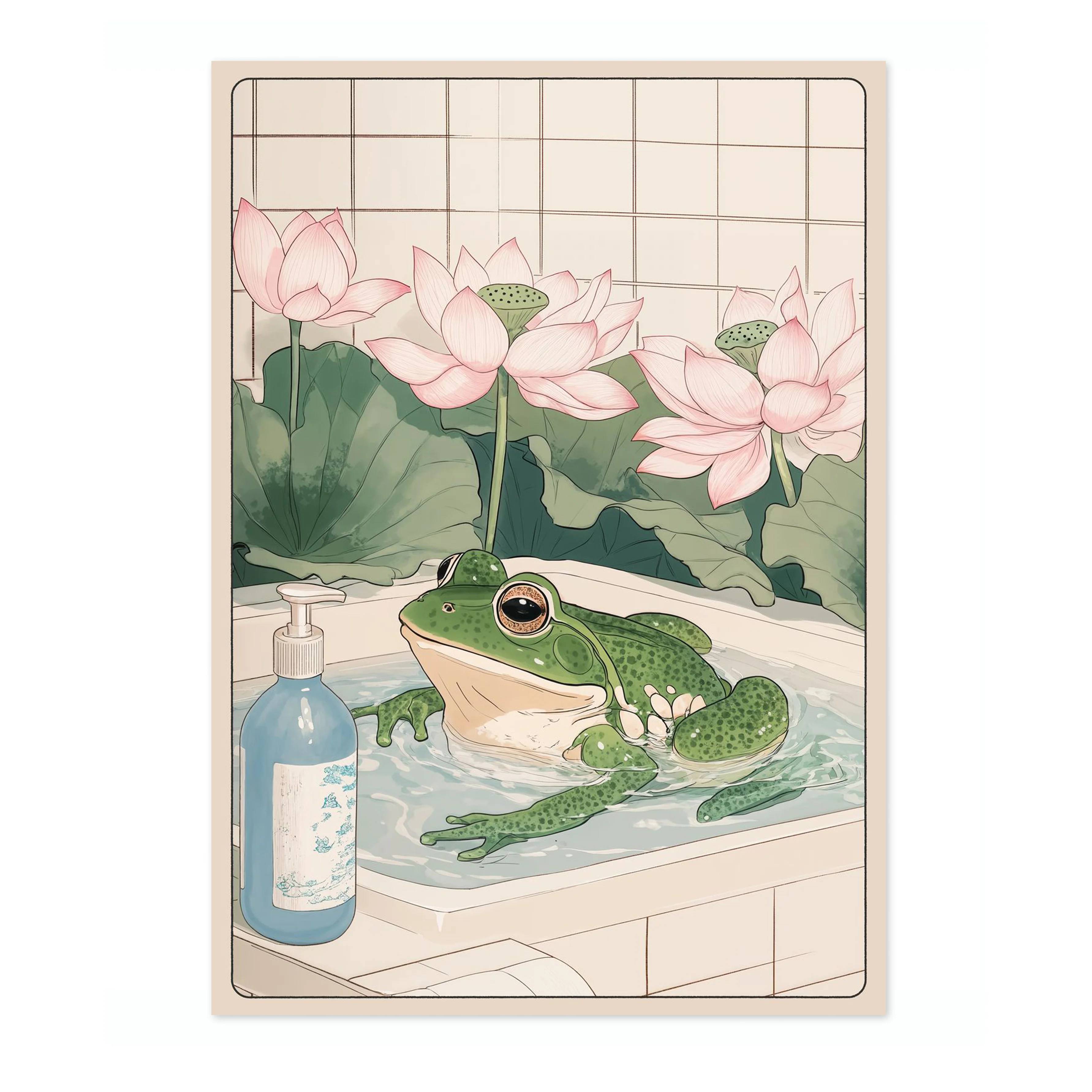 Frog & Lotus Bath - Image 4
