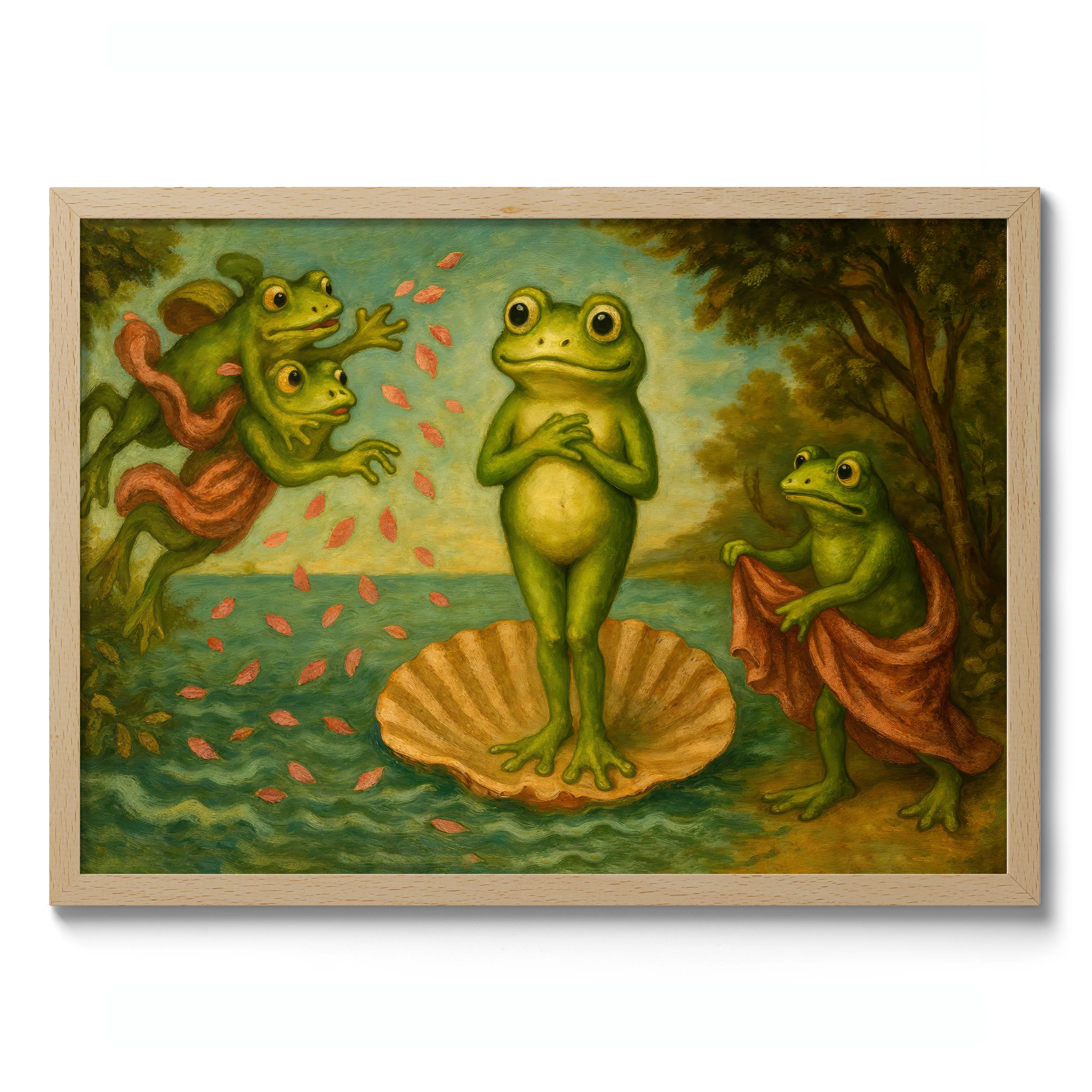 Frogicelli's Birth of Venus - Image 3