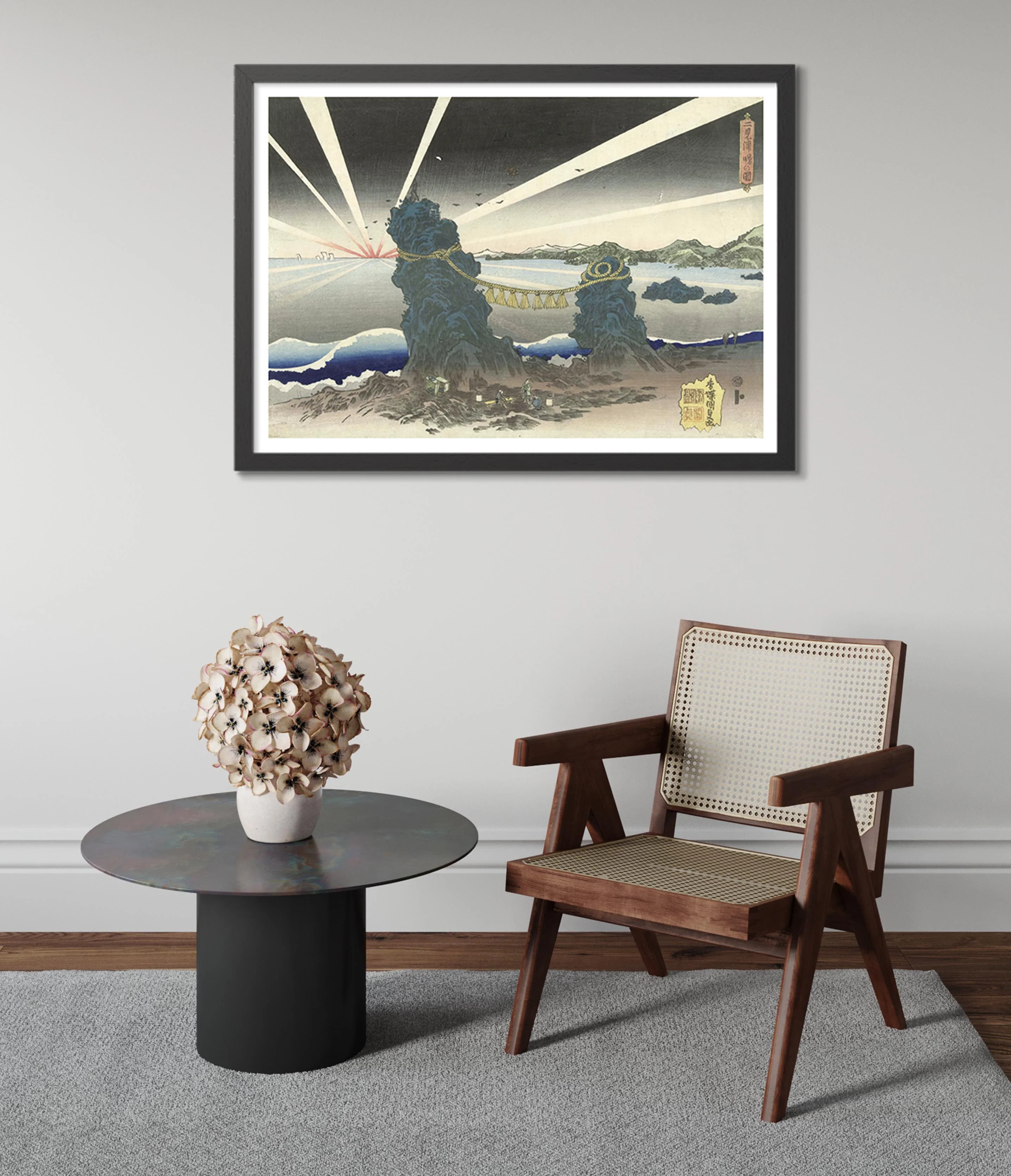 Futami-Ga-Ura Rocks at Ise, Land of Dawn - Image 5