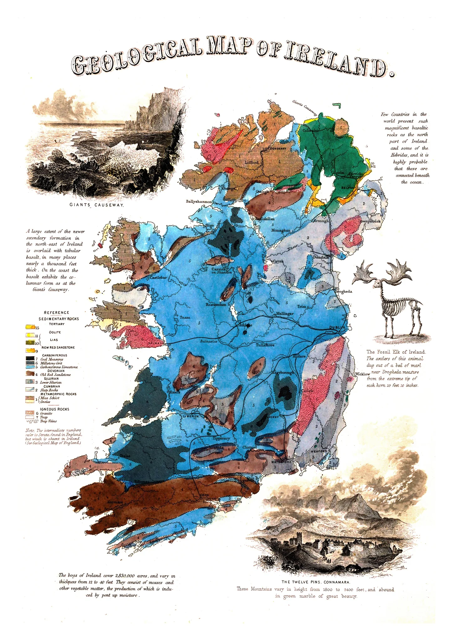 Geological Map of Ireland