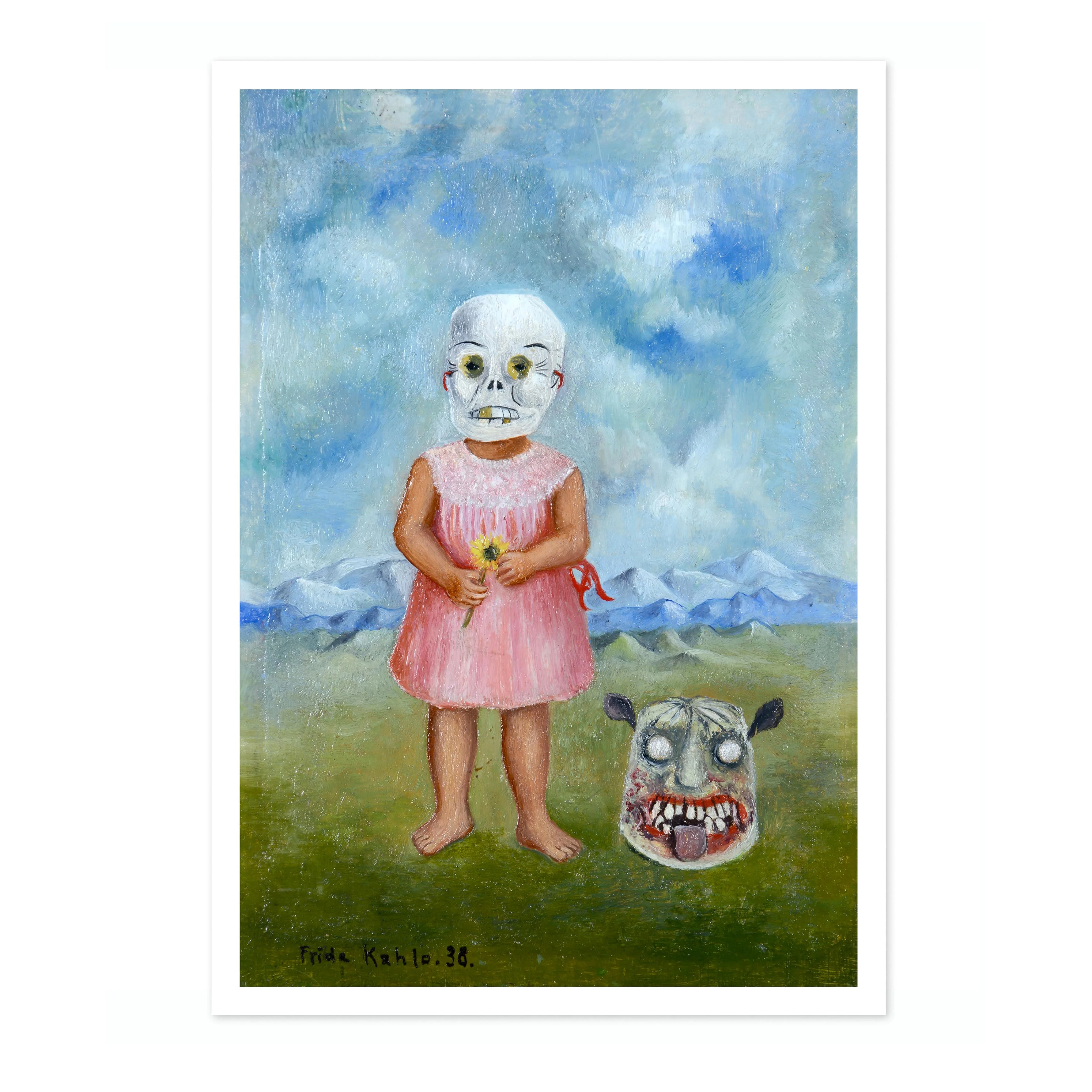 Girl with Death Mask - Image 4