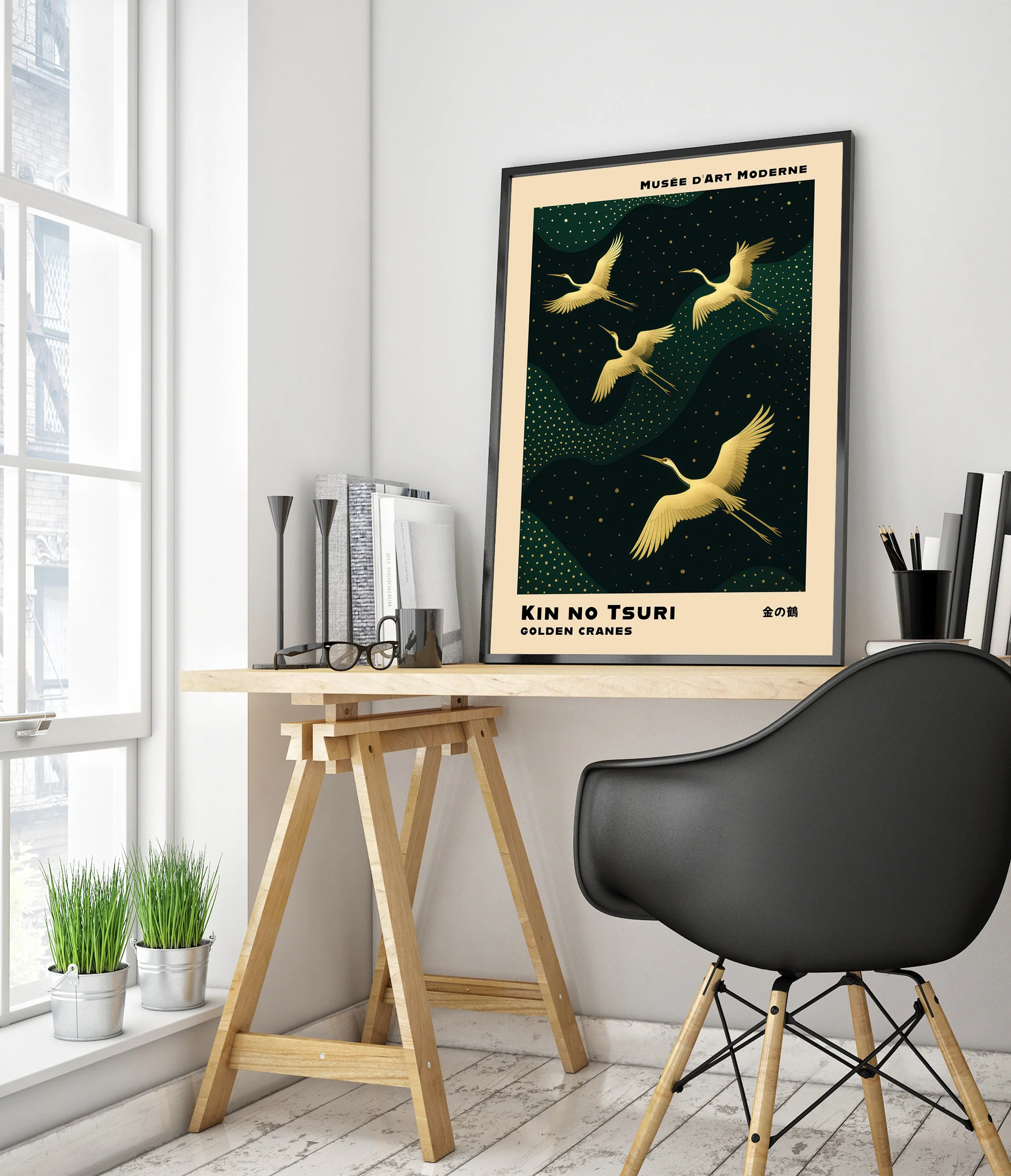 Golden Cranes - Image 5