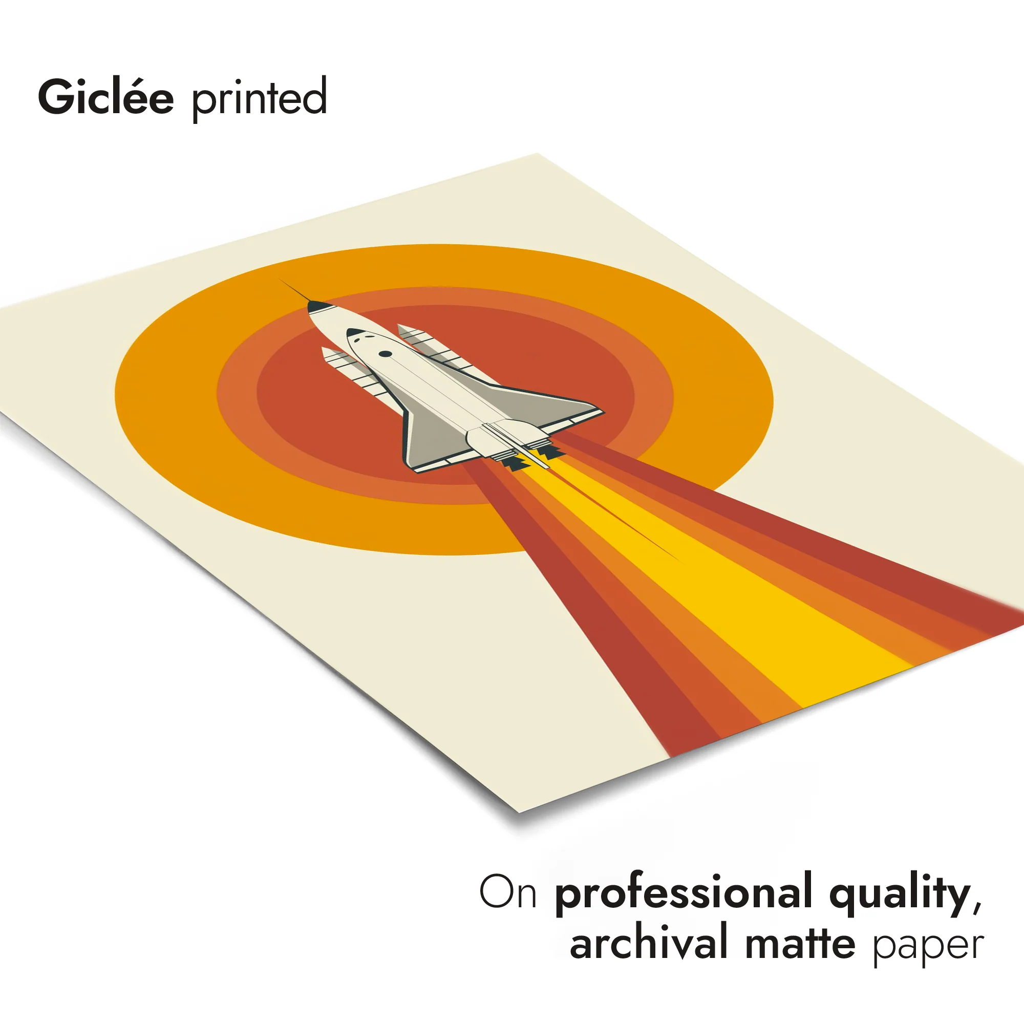 Graphic Space Rocket - Image 6