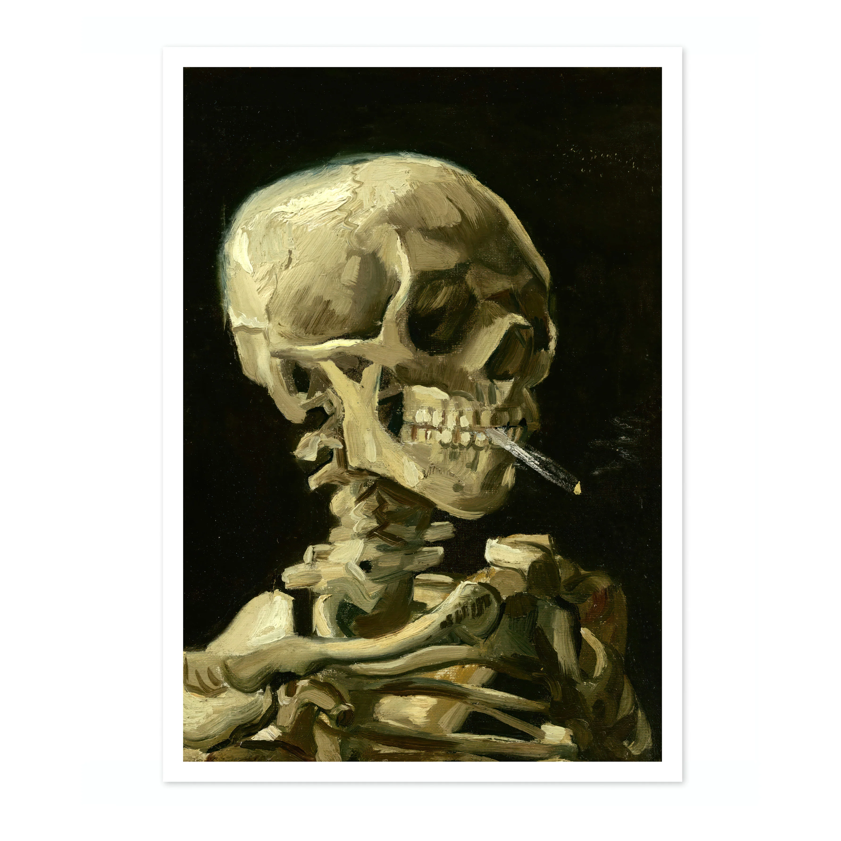 Head of a Skeleton with a Burning Cigarette - Image 4