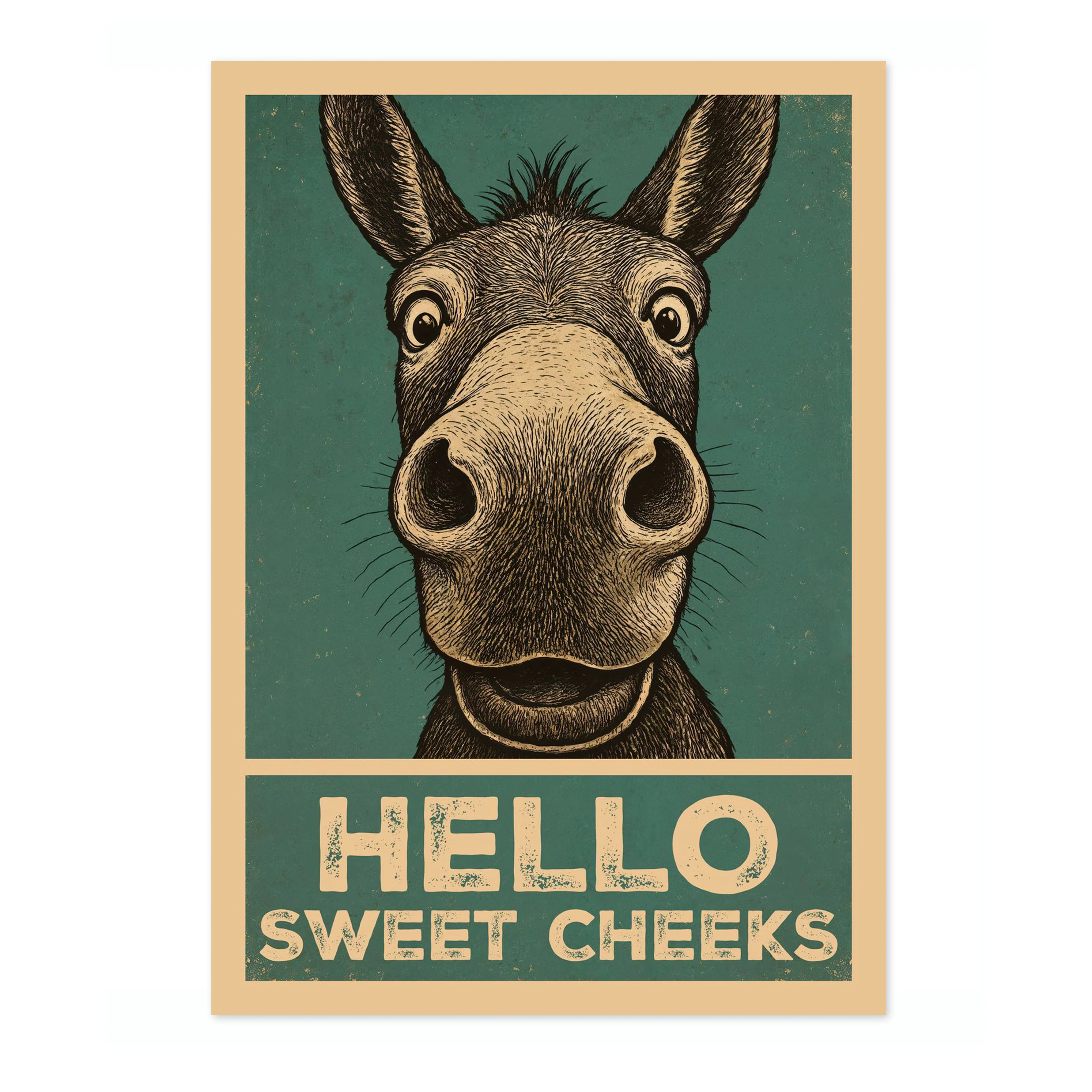 Hello Sweet Cheeks Donkey - Image 4