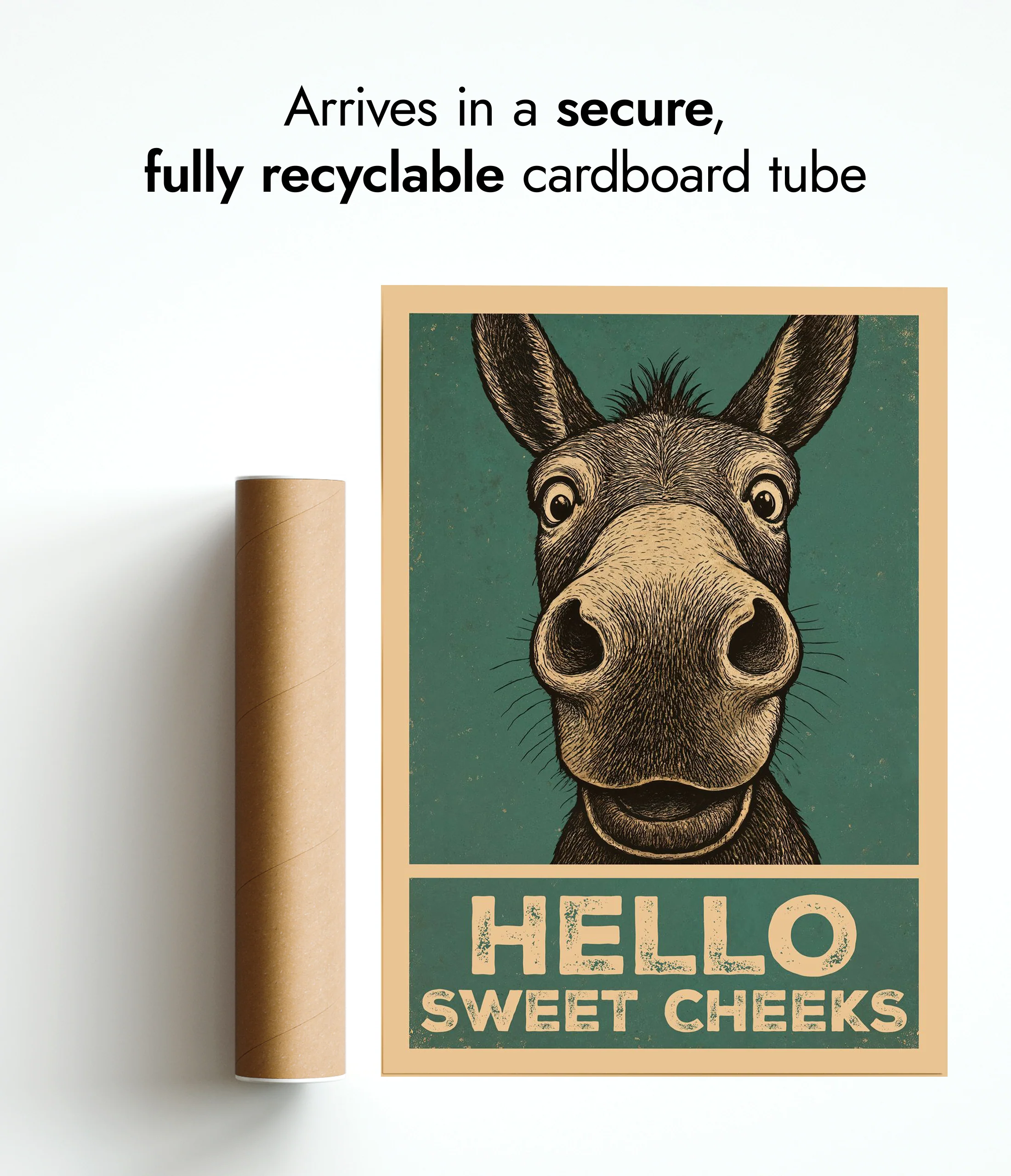 Hello Sweet Cheeks Donkey - Image 9