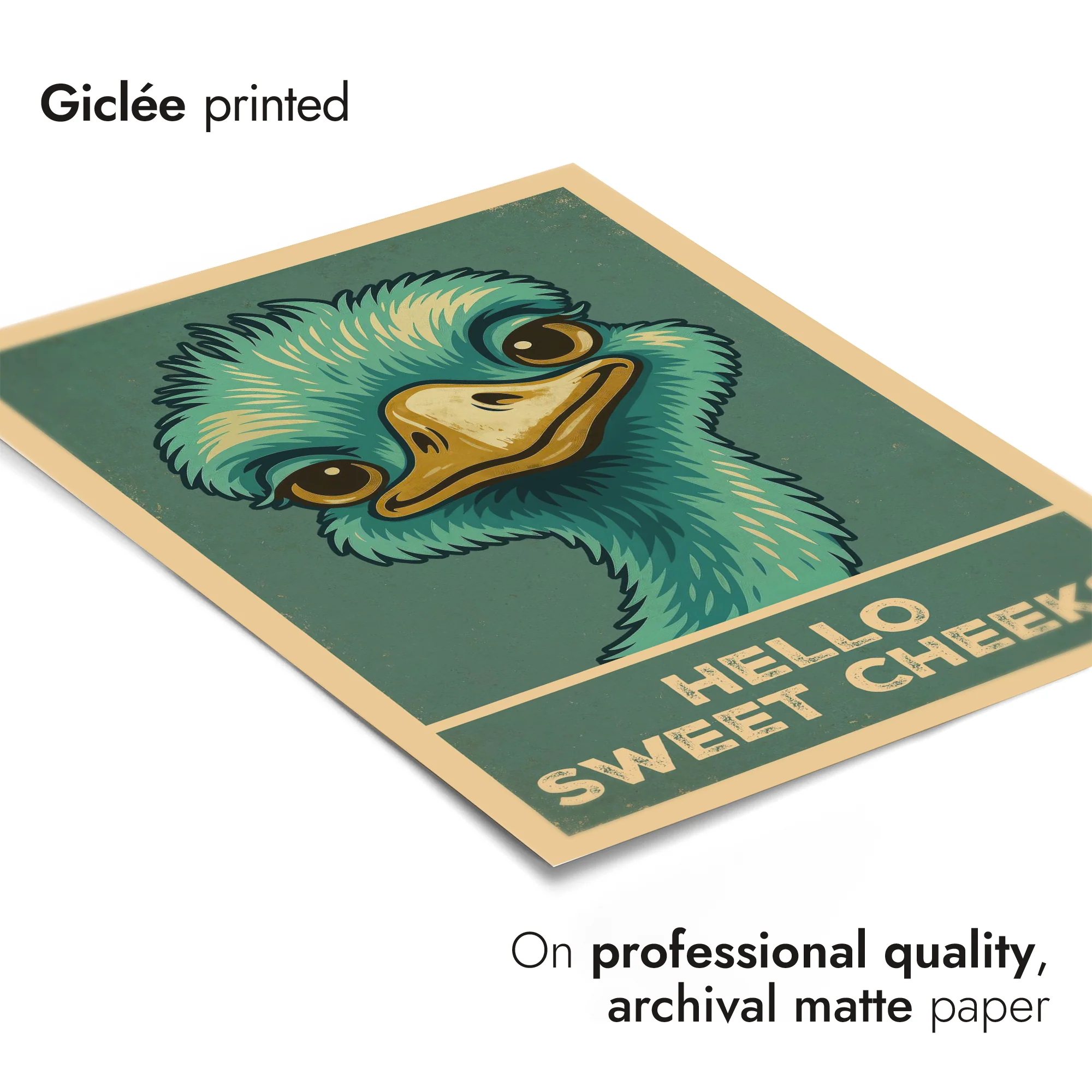 Hello Sweet Cheeks Ostrich - Image 6