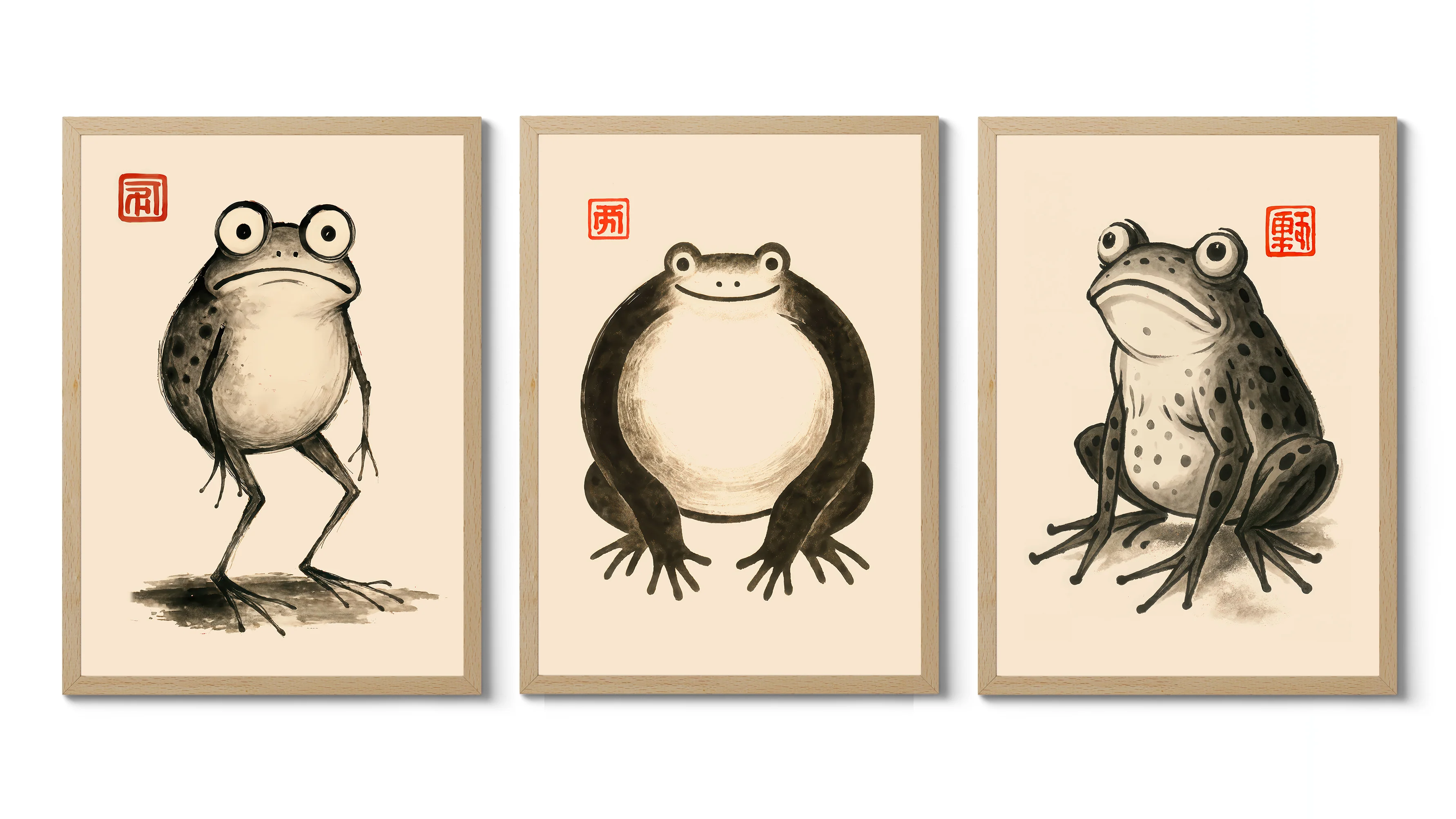 Hoji-Style Frogs Triple - Image 2