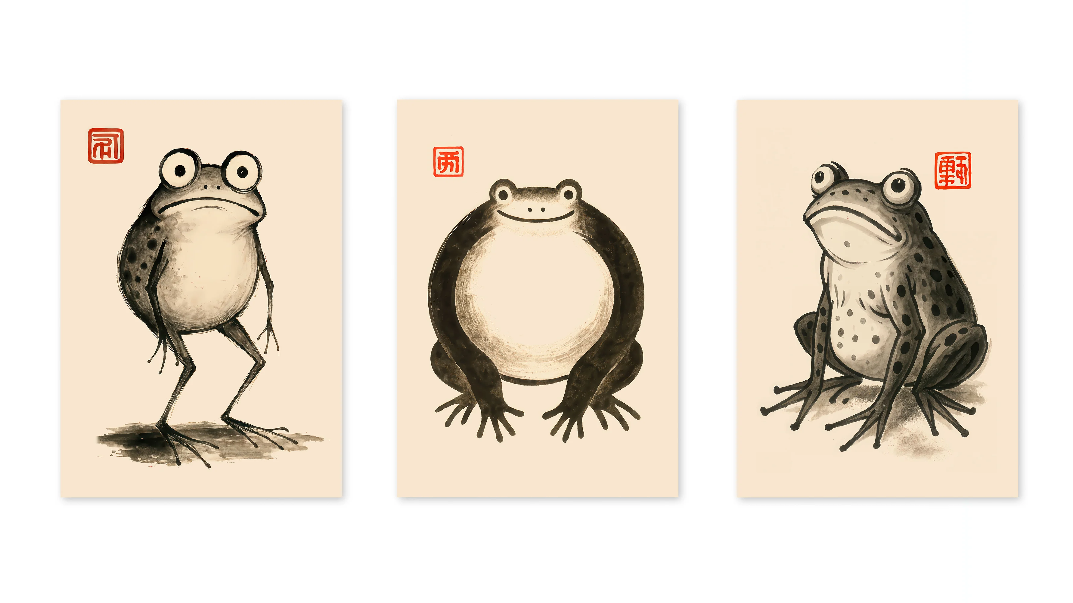 Hoji-Style Frogs Triple - Image 3