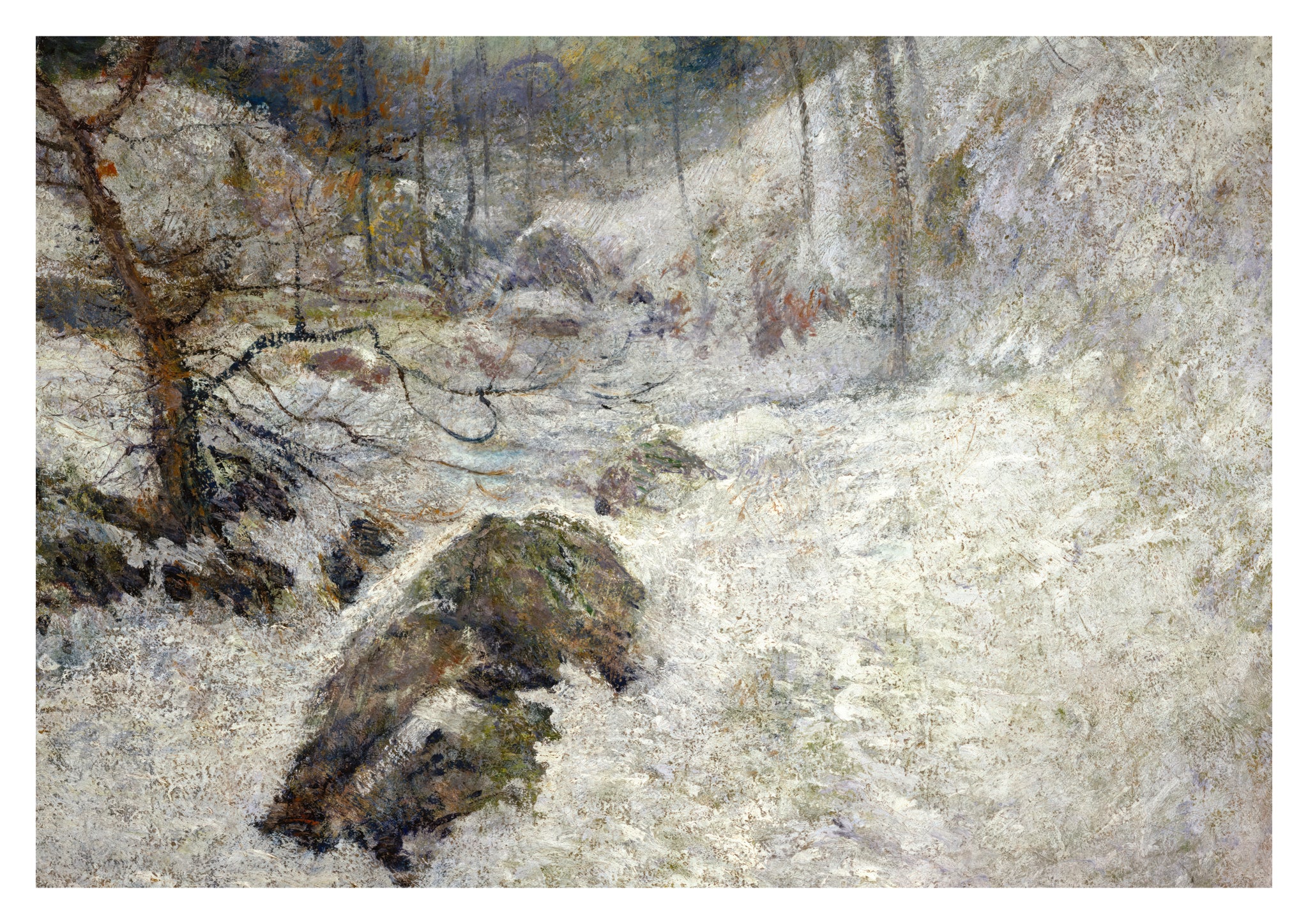 Horseneck Brook in Winter