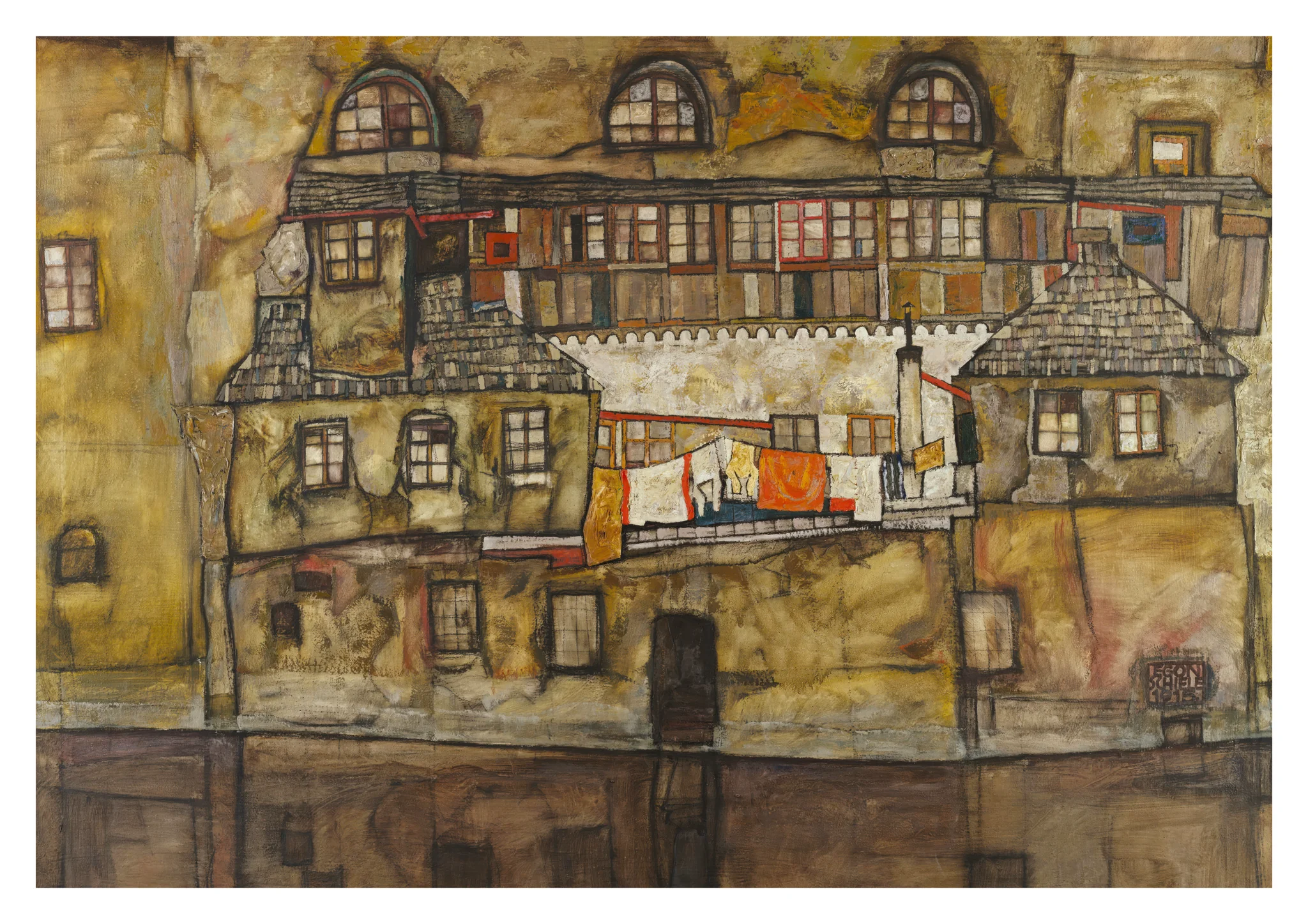 House Wall on the River