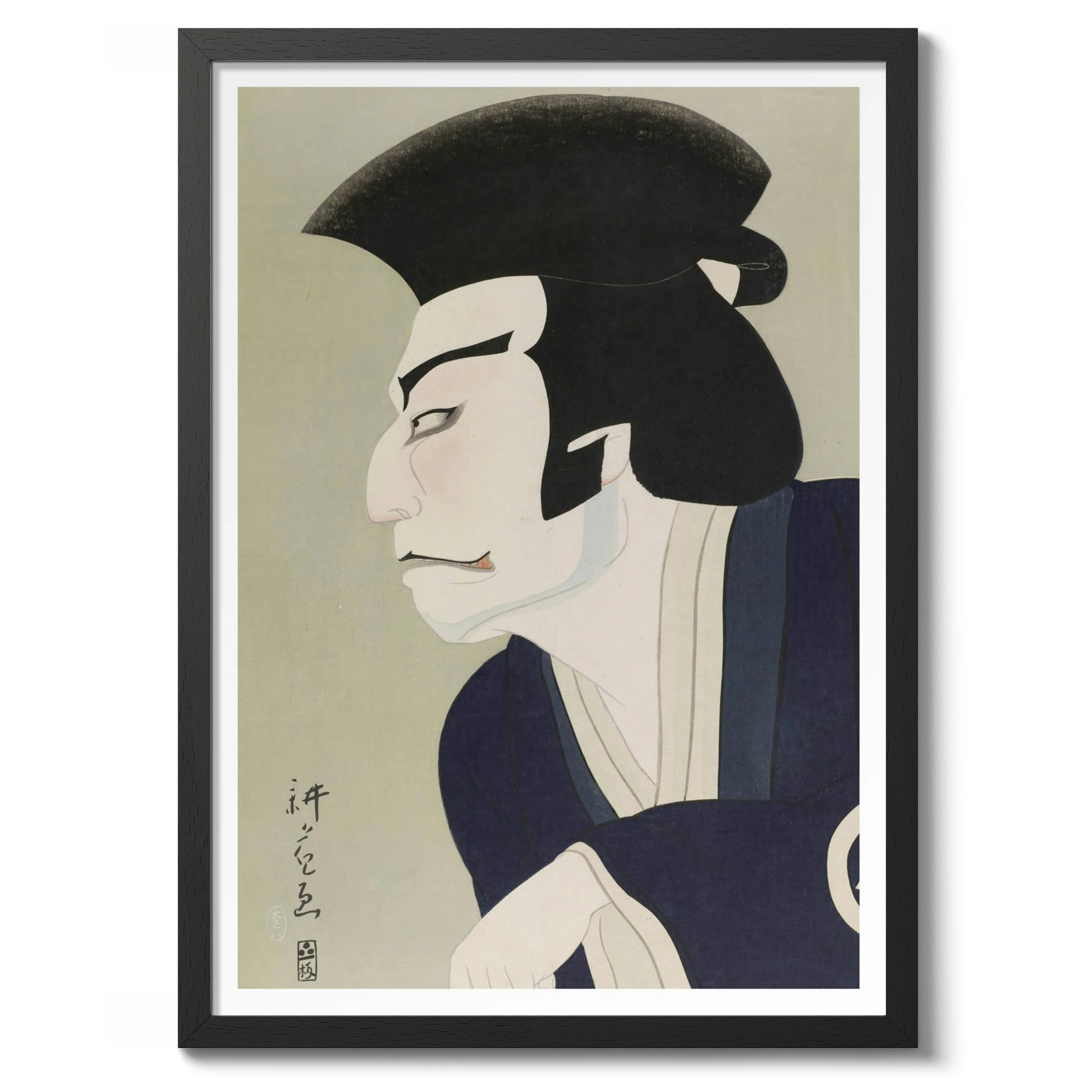 Ichikawa Shocho II in the Role of Oman - Image 2