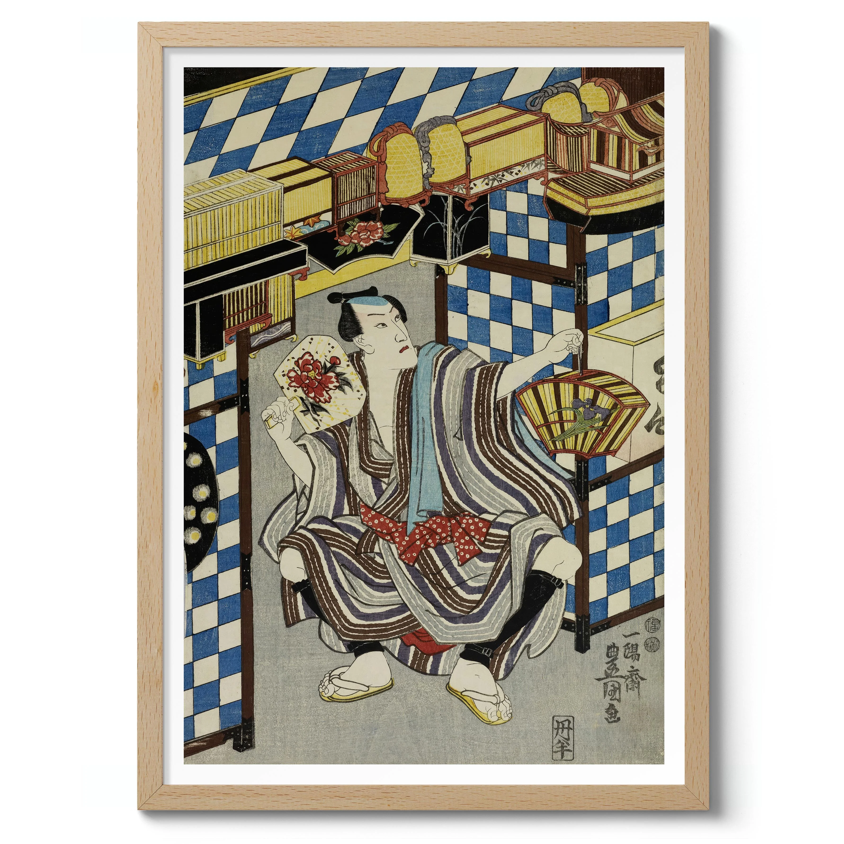 Insect Seller, Ichikawa Danjuro VIII - Image 3